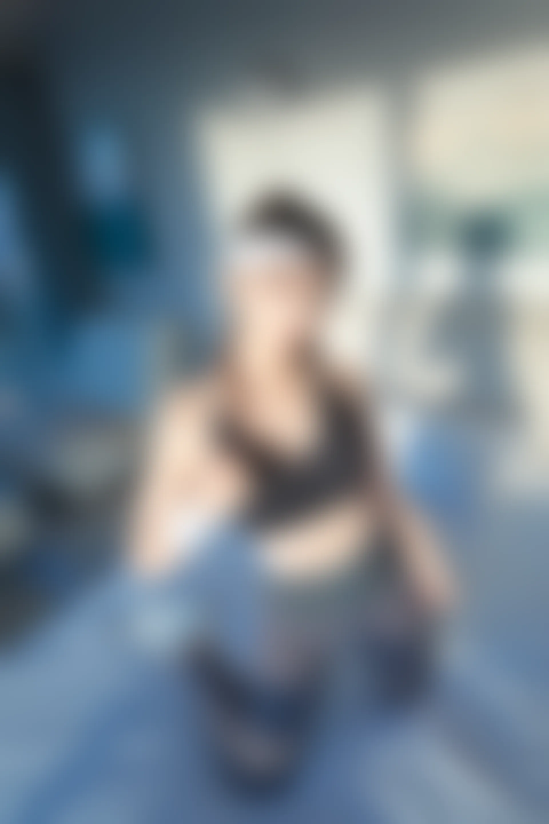 神楽坂真冬 第三季 序号26：健身主题《温度の香り》 [150P2V-620MB]体操服, 内衣, 双马尾, 白丝, 神楽坂真冬, 美腿, 美足, 肉丝