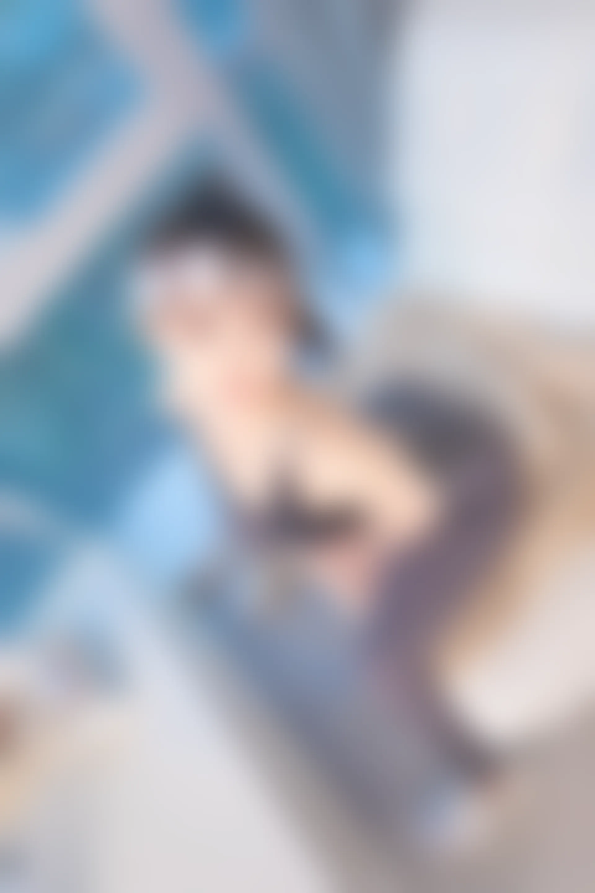 神楽坂真冬 第三季 序号26：健身主题《温度の香り》 [150P2V-620MB]体操服, 内衣, 双马尾, 白丝, 神楽坂真冬, 美腿, 美足, 肉丝