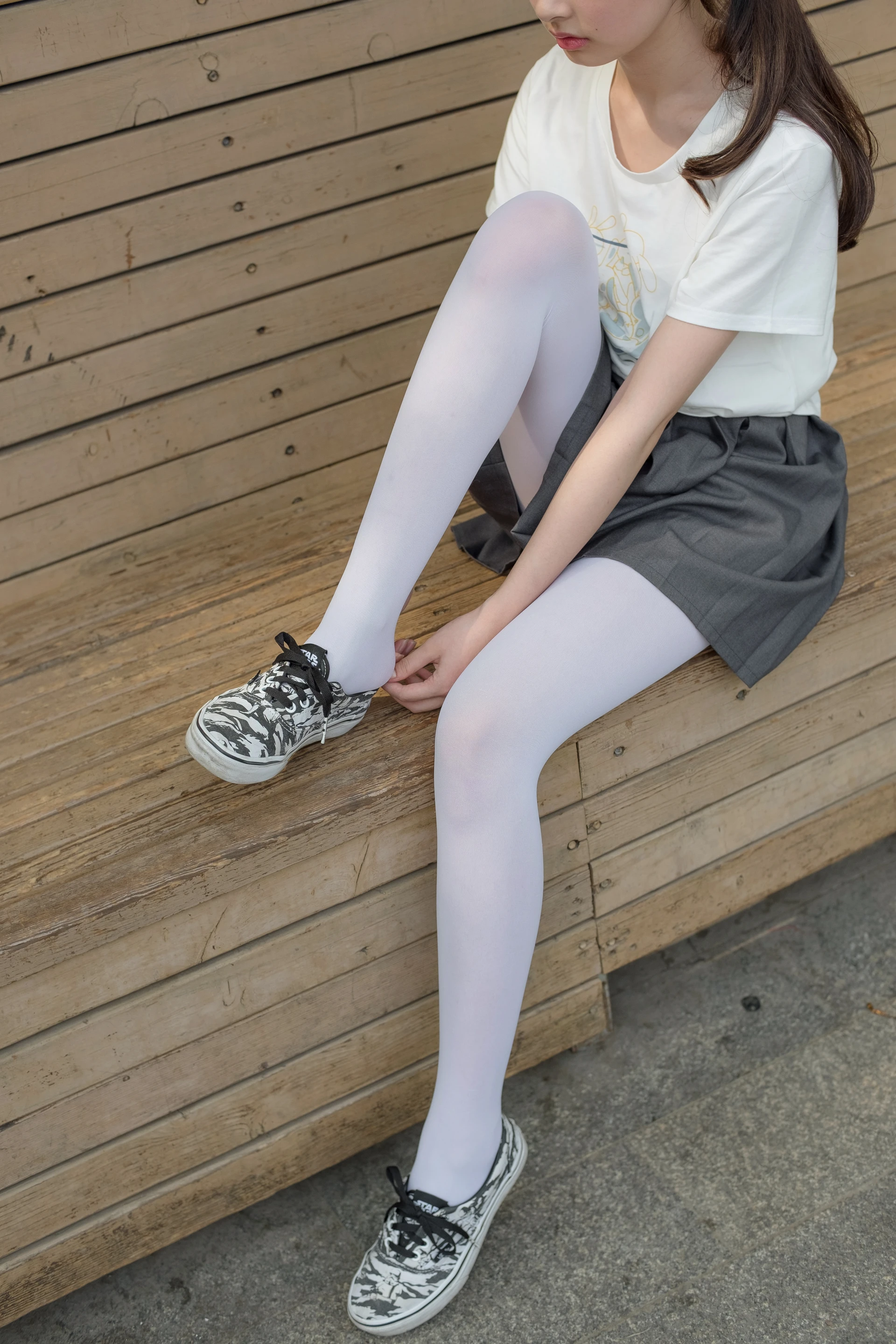 森萝财团 R15-014 [99P-674M]学生装, 森萝财团, 白丝, 美腿, 美足