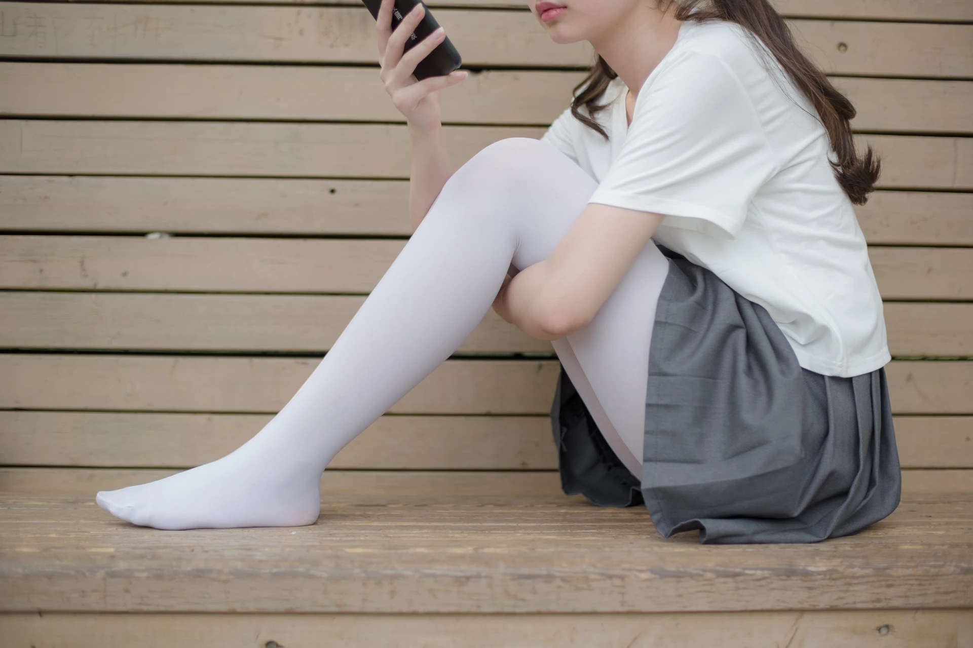 森萝财团 R15-014 [99P-674M]学生装, 森萝财团, 白丝, 美腿, 美足