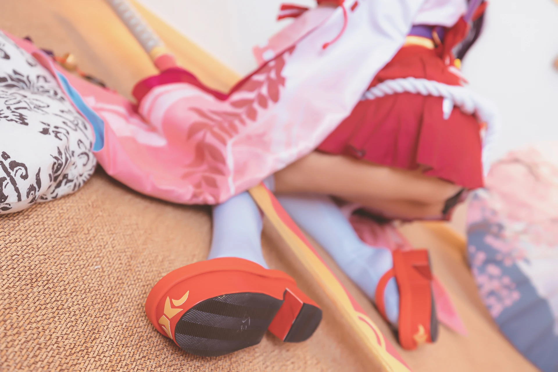 神楽坂真冬 第三季 序号7：《刀ノ語》陈&妖刀姬cos [150P3V-755MB]内衣, 旗袍, 白丝, 神楽坂真冬, 美腿, 美足, 肉丝