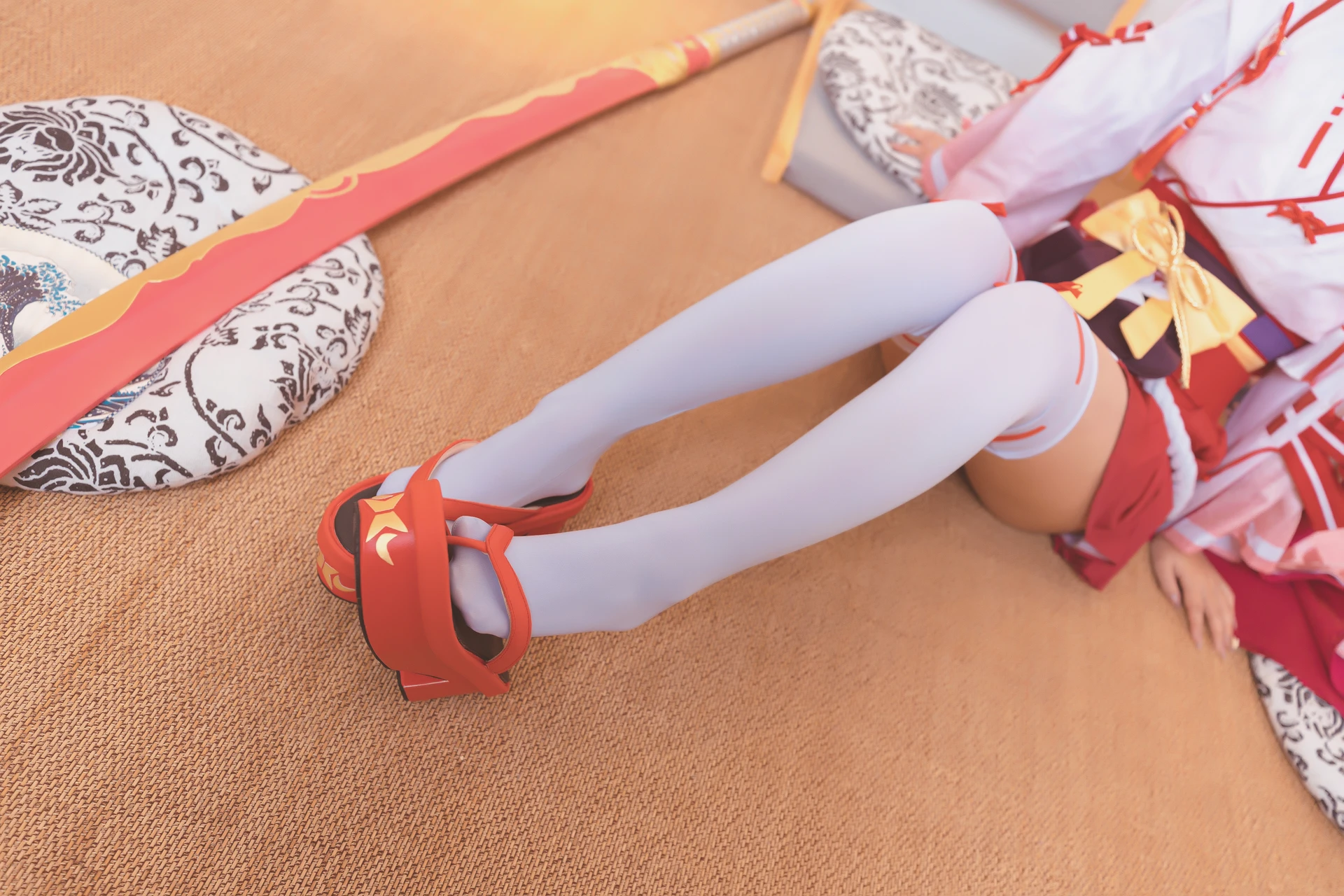 神楽坂真冬 第三季 序号7：《刀ノ語》陈&妖刀姬cos [150P3V-755MB]内衣, 旗袍, 白丝, 神楽坂真冬, 美腿, 美足, 肉丝