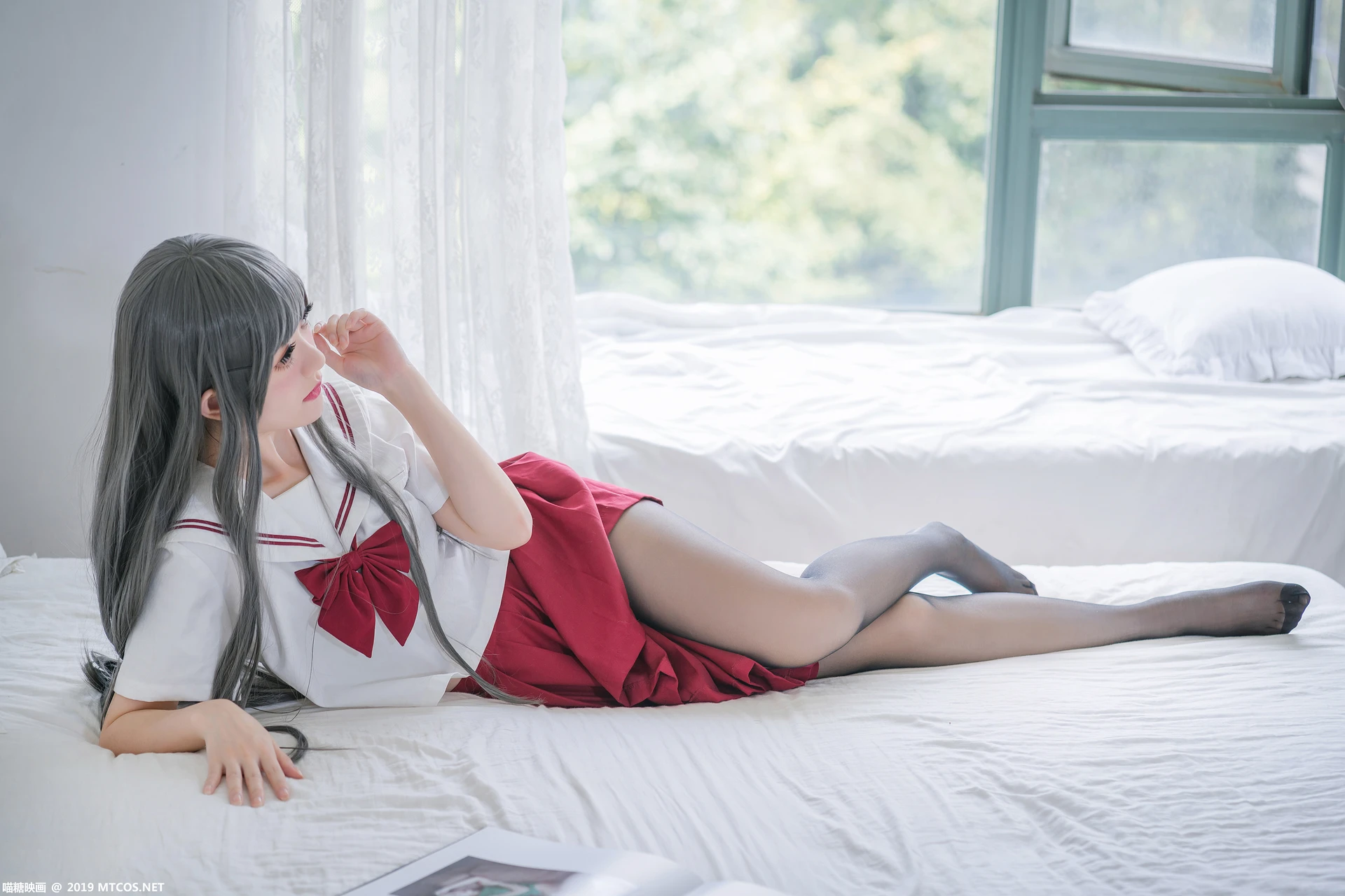 喵糖映画 VOL.017 [40P-900M]制服, 可爱, 喵糖映画, 美腿, 黑丝