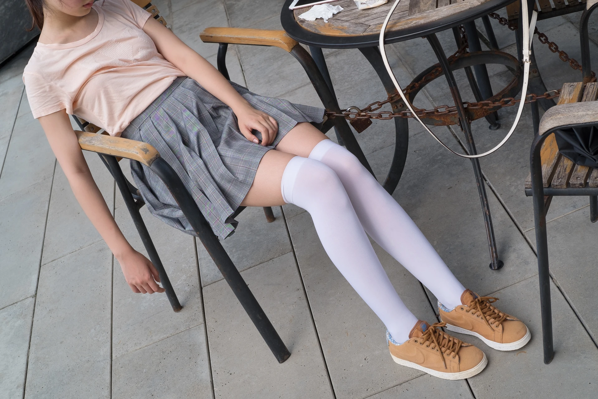 森萝财团 R15-032 [113P-914M]学生装, 森萝财团, 白丝, 美腿