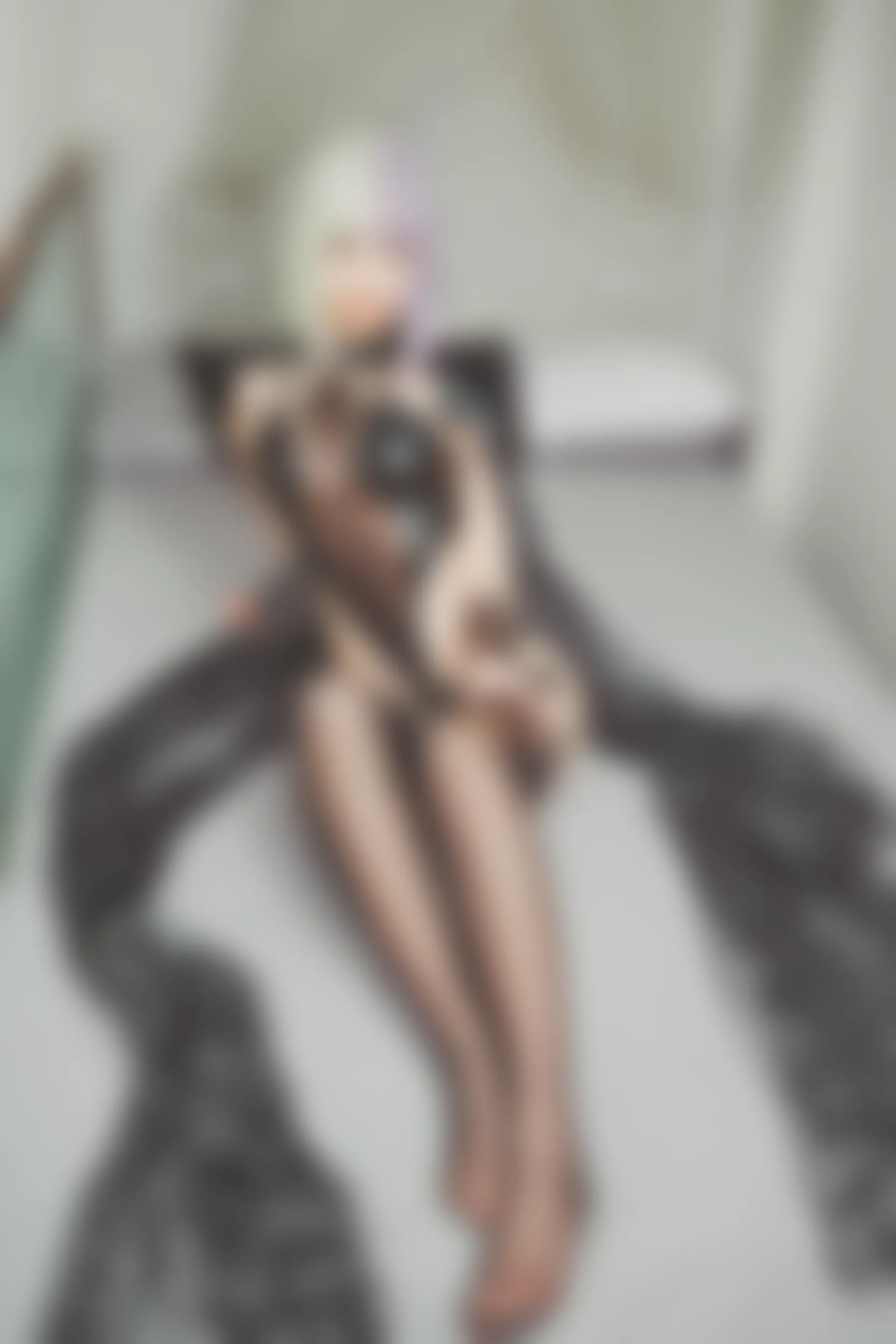 神楽坂真冬 第三季 序号25：《柔らかい永遠》 [150P2V-619MB]内衣, 双马尾, 白丝, 神楽坂真冬, 美腿, 美足, 黑丝