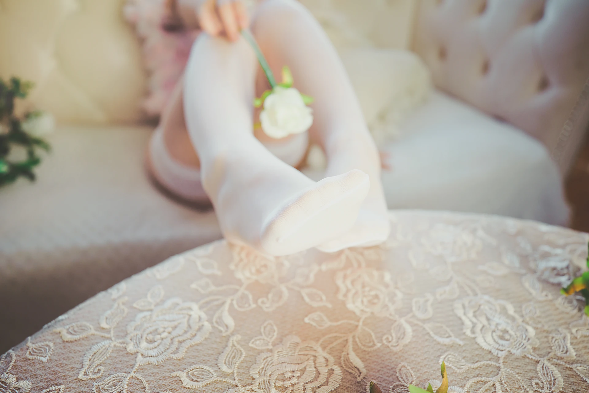 神楽坂真冬 第三季 序号25：《柔らかい永遠》 [150P2V-619MB]内衣, 双马尾, 白丝, 神楽坂真冬, 美腿, 美足, 黑丝