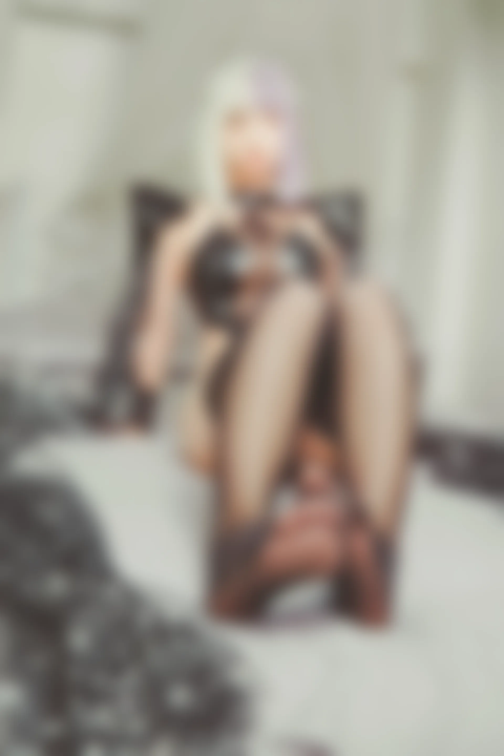 神楽坂真冬 第三季 序号25：《柔らかい永遠》 [150P2V-619MB]内衣, 双马尾, 白丝, 神楽坂真冬, 美腿, 美足, 黑丝