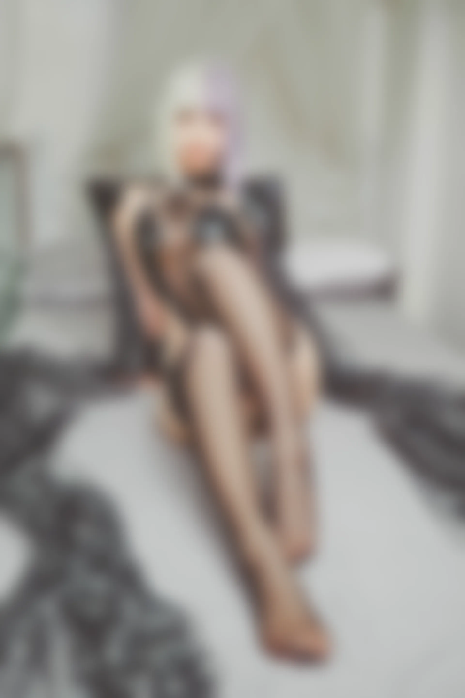 神楽坂真冬 第三季 序号25：《柔らかい永遠》 [150P2V-619MB]内衣, 双马尾, 白丝, 神楽坂真冬, 美腿, 美足, 黑丝