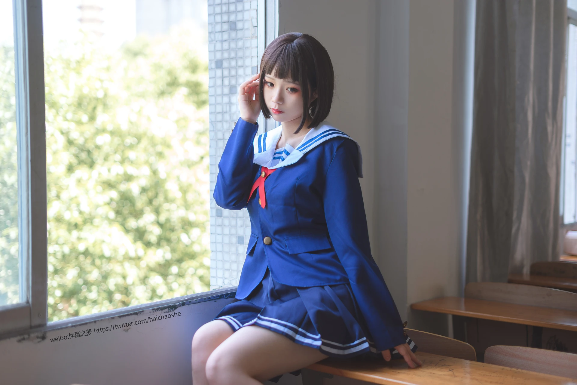 轻兰映画 Grand.013 [71P-391M]校服, 美腿, 美足, 轻兰映画, 黑丝