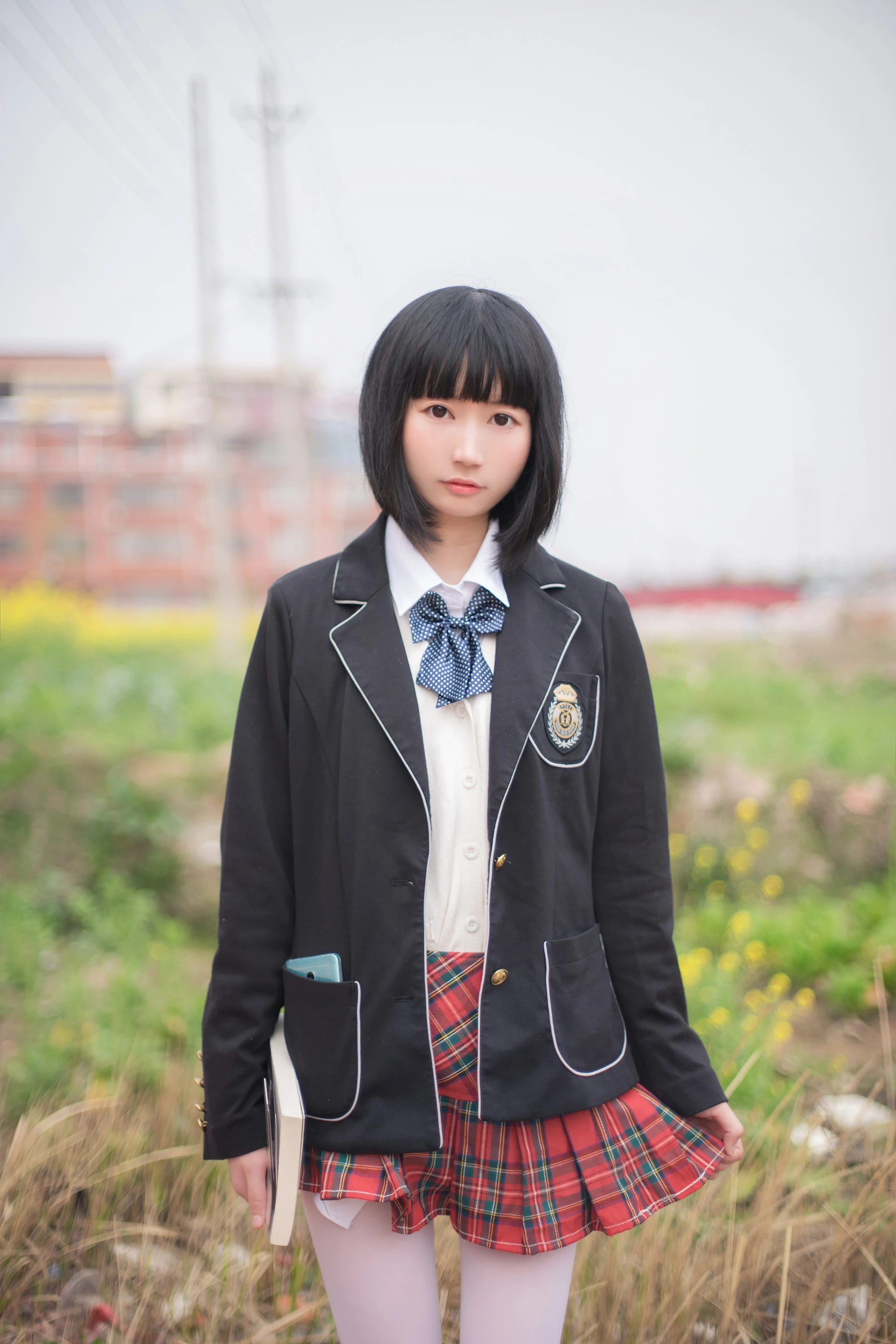 轻兰映画 VOL.016 [75P-942M]可爱, 校服, 白丝, 美腿, 美足, 轻兰映画