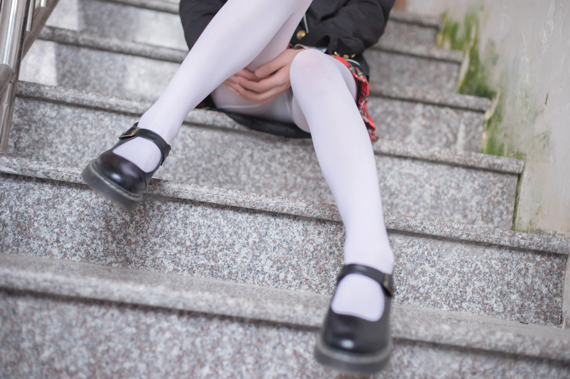 轻兰映画 VOL.016 [75P-942M]可爱, 校服, 白丝, 美腿, 美足, 轻兰映画