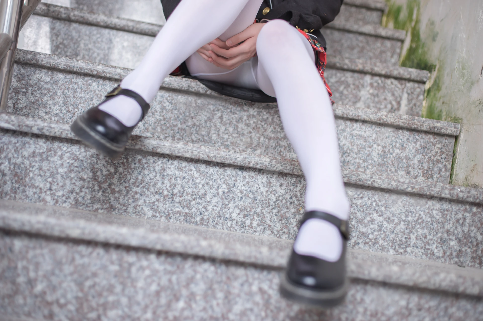 轻兰映画 VOL.016 [75P-942M]可爱, 校服, 白丝, 美腿, 美足, 轻兰映画