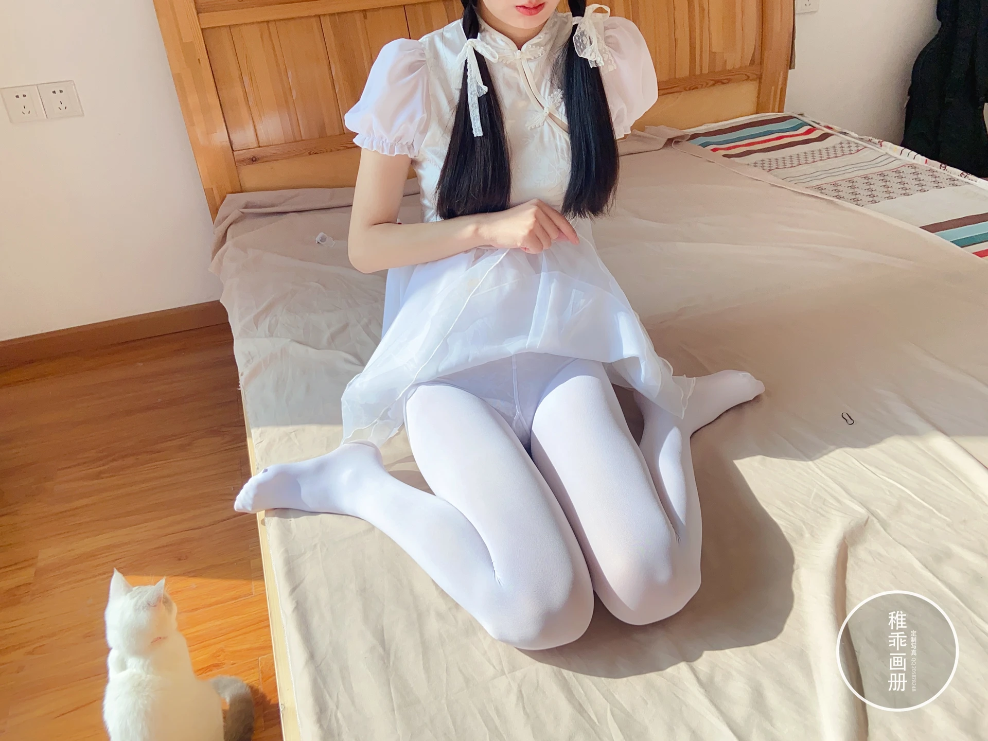 稚乖画册 赤西夜夜《嬉戏》双马尾80D白丝 [74P1V-368MB]双马尾, 白丝, 稚乖画册, 美腿, 美足, 赤西夜夜