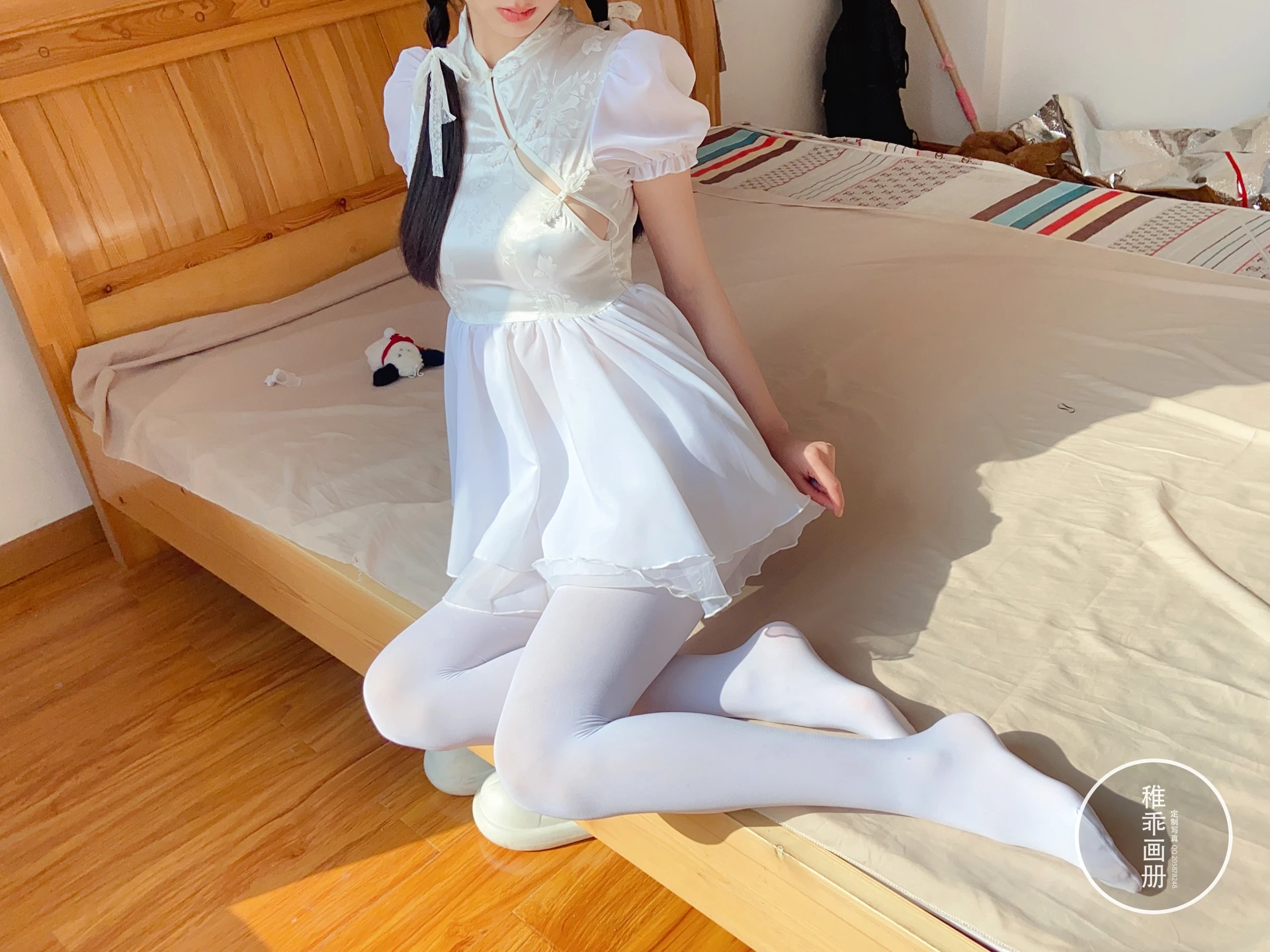 稚乖画册 赤西夜夜《嬉戏》双马尾80D白丝 [74P1V-368MB]双马尾, 白丝, 稚乖画册, 美腿, 美足, 赤西夜夜