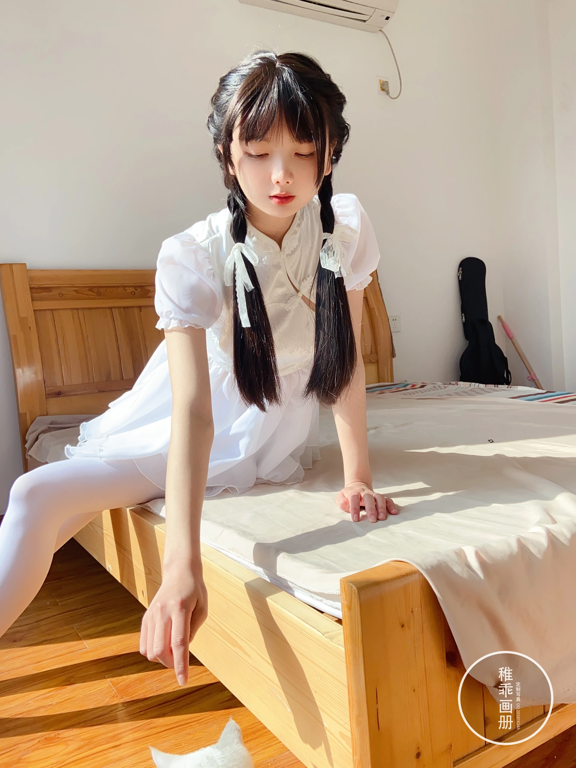 稚乖画册 赤西夜夜《嬉戏》双马尾80D白丝 [74P1V-368MB]双马尾, 白丝, 稚乖画册, 美腿, 美足, 赤西夜夜