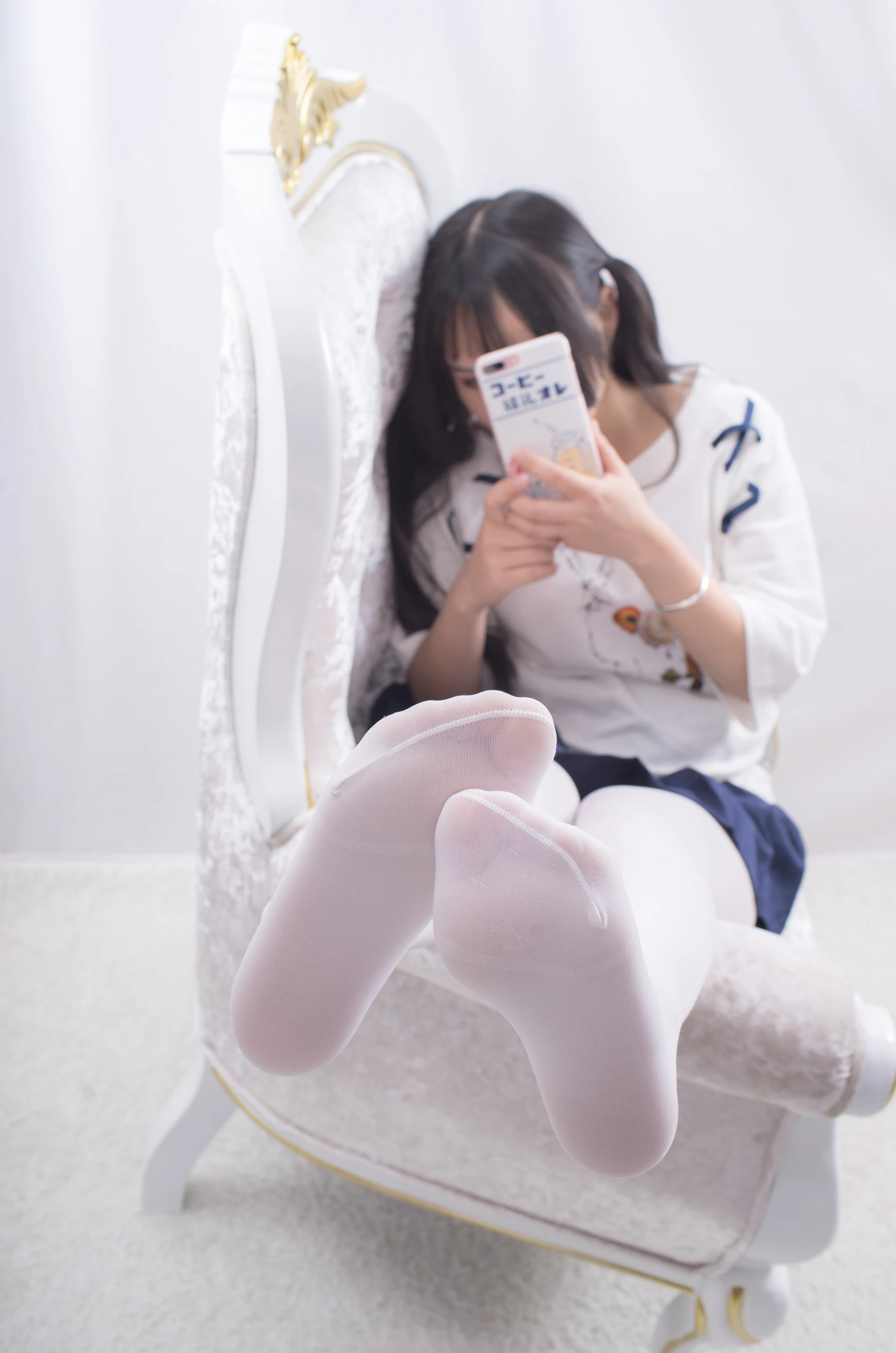 轻兰映画 VOL.009 [62P-528M]白丝, 美腿, 美足, 轻兰映画