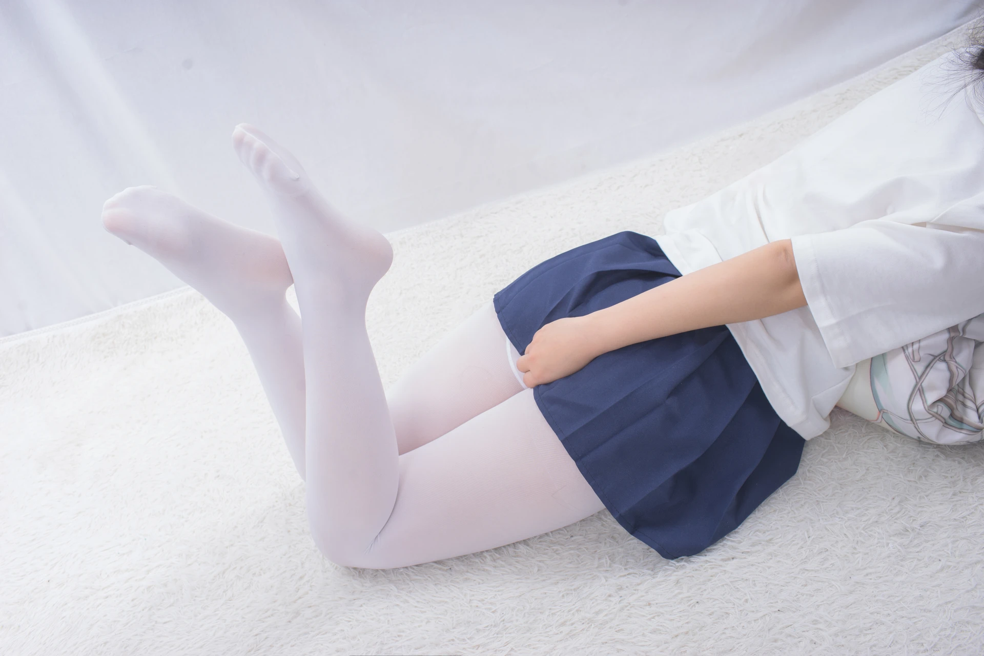 轻兰映画 VOL.009 [62P-528M]白丝, 美腿, 美足, 轻兰映画