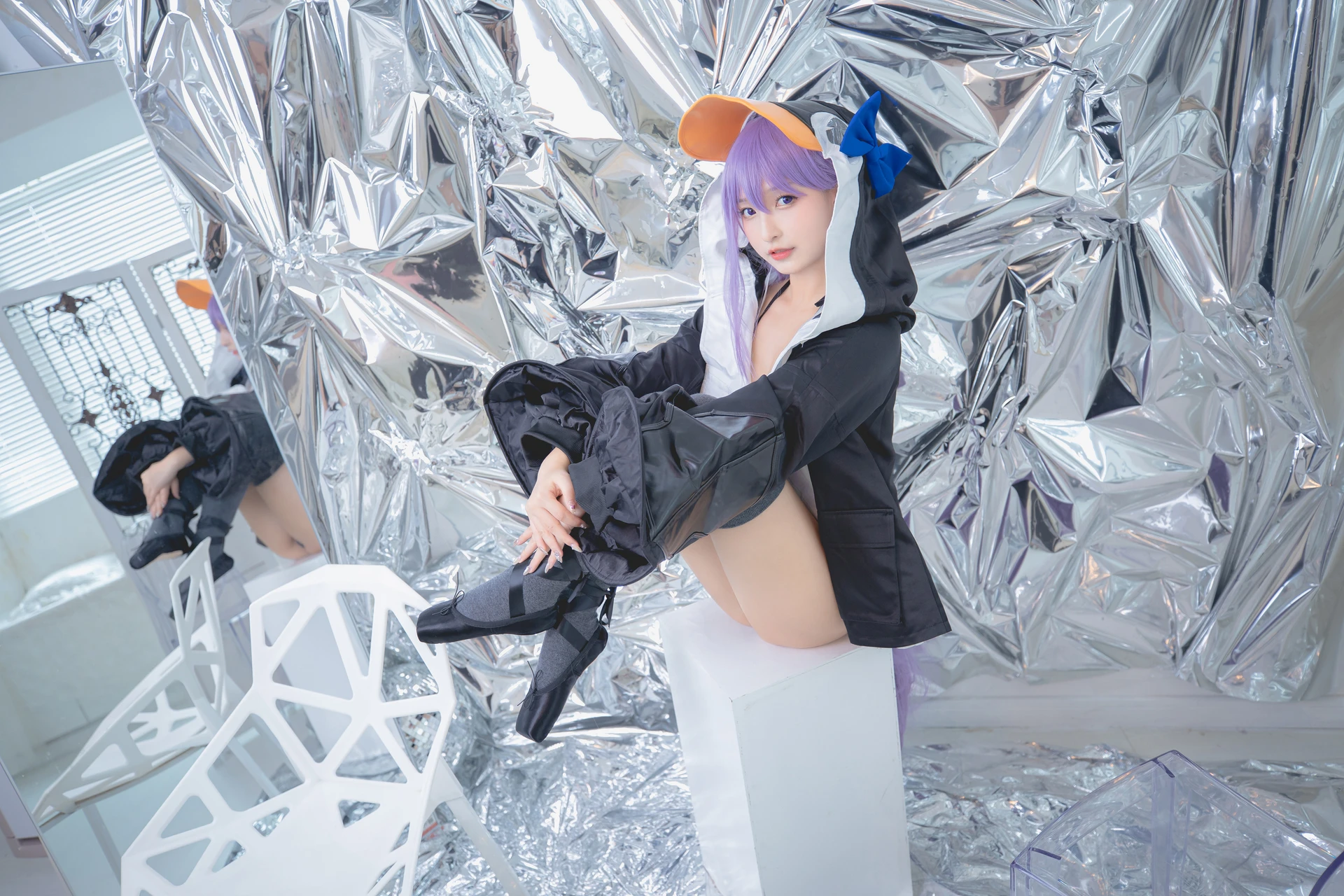 神楽坂真冬 第三季 序号6：《極楽の氷》FGO杨贵妃&企鹅莉莉丝 [150P3V-688MB]内衣, 旗袍, 神楽坂真冬, 美腿, 美足, 黑丝