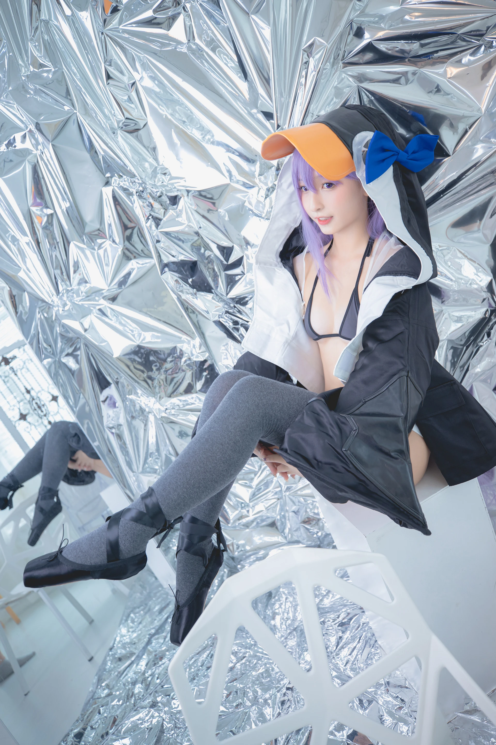 神楽坂真冬 第三季 序号6：《極楽の氷》FGO杨贵妃&企鹅莉莉丝 [150P3V-688MB]内衣, 旗袍, 神楽坂真冬, 美腿, 美足, 黑丝