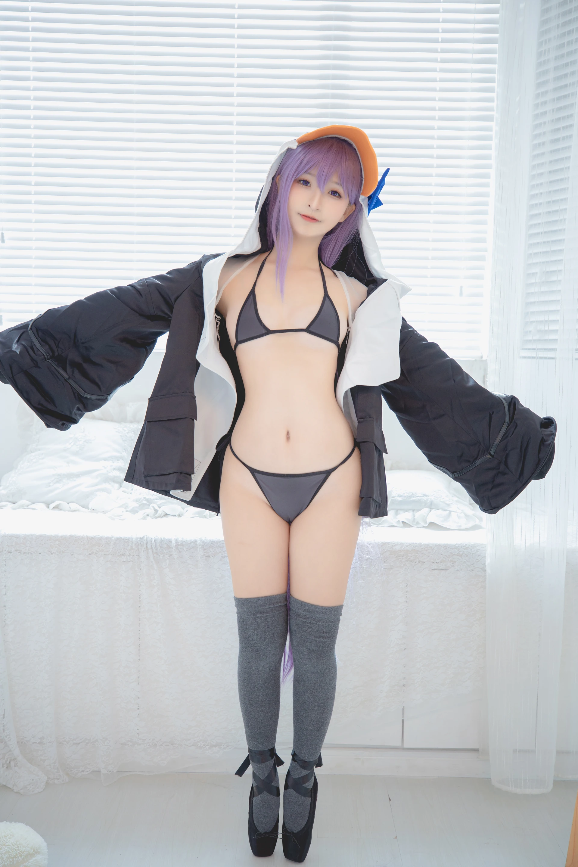 神楽坂真冬 第三季 序号6：《極楽の氷》FGO杨贵妃&企鹅莉莉丝 [150P3V-688MB]内衣, 旗袍, 神楽坂真冬, 美腿, 美足, 黑丝