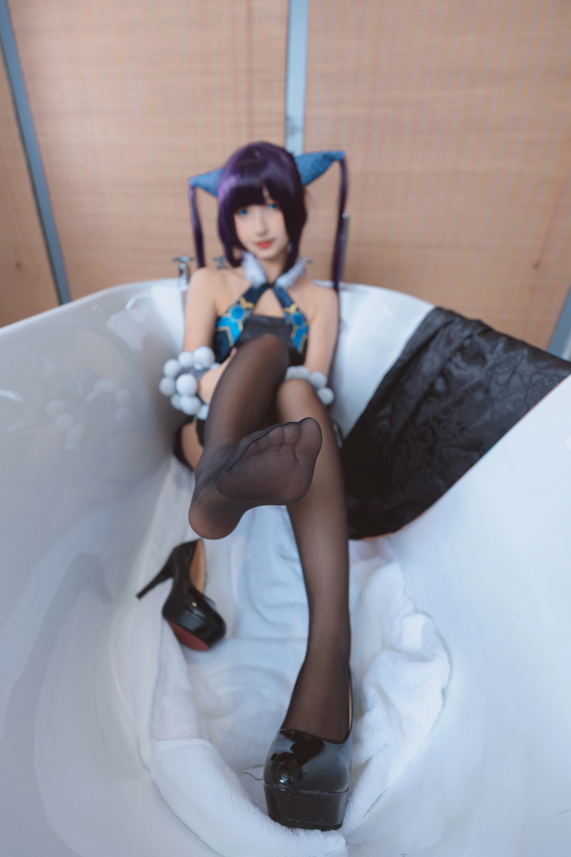 神楽坂真冬 第三季 序号6：《極楽の氷》FGO杨贵妃&企鹅莉莉丝 [150P3V-688MB]内衣, 旗袍, 神楽坂真冬, 美腿, 美足, 黑丝