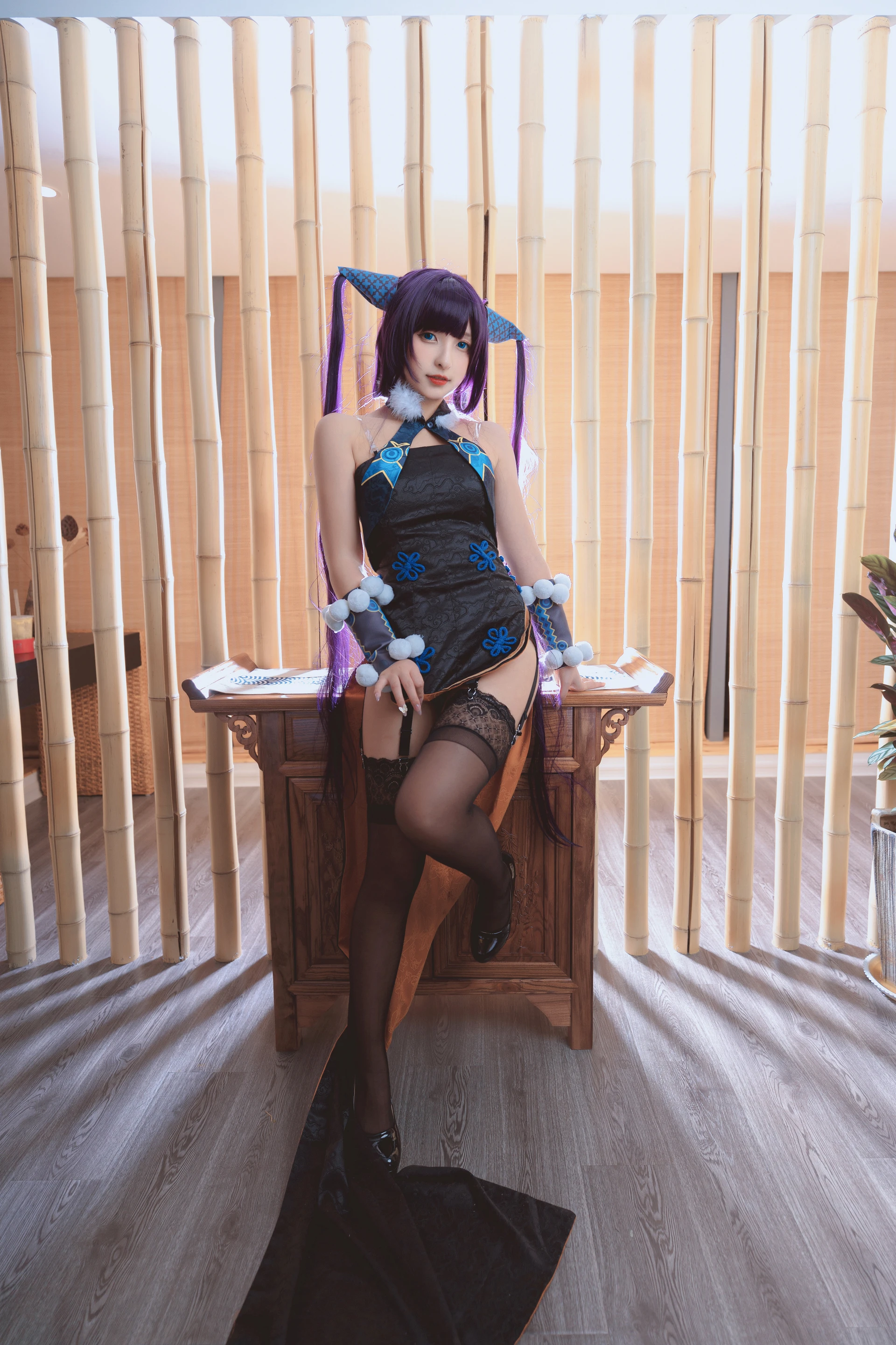 神楽坂真冬 第三季 序号6：《極楽の氷》FGO杨贵妃&企鹅莉莉丝 [150P3V-688MB]内衣, 旗袍, 神楽坂真冬, 美腿, 美足, 黑丝