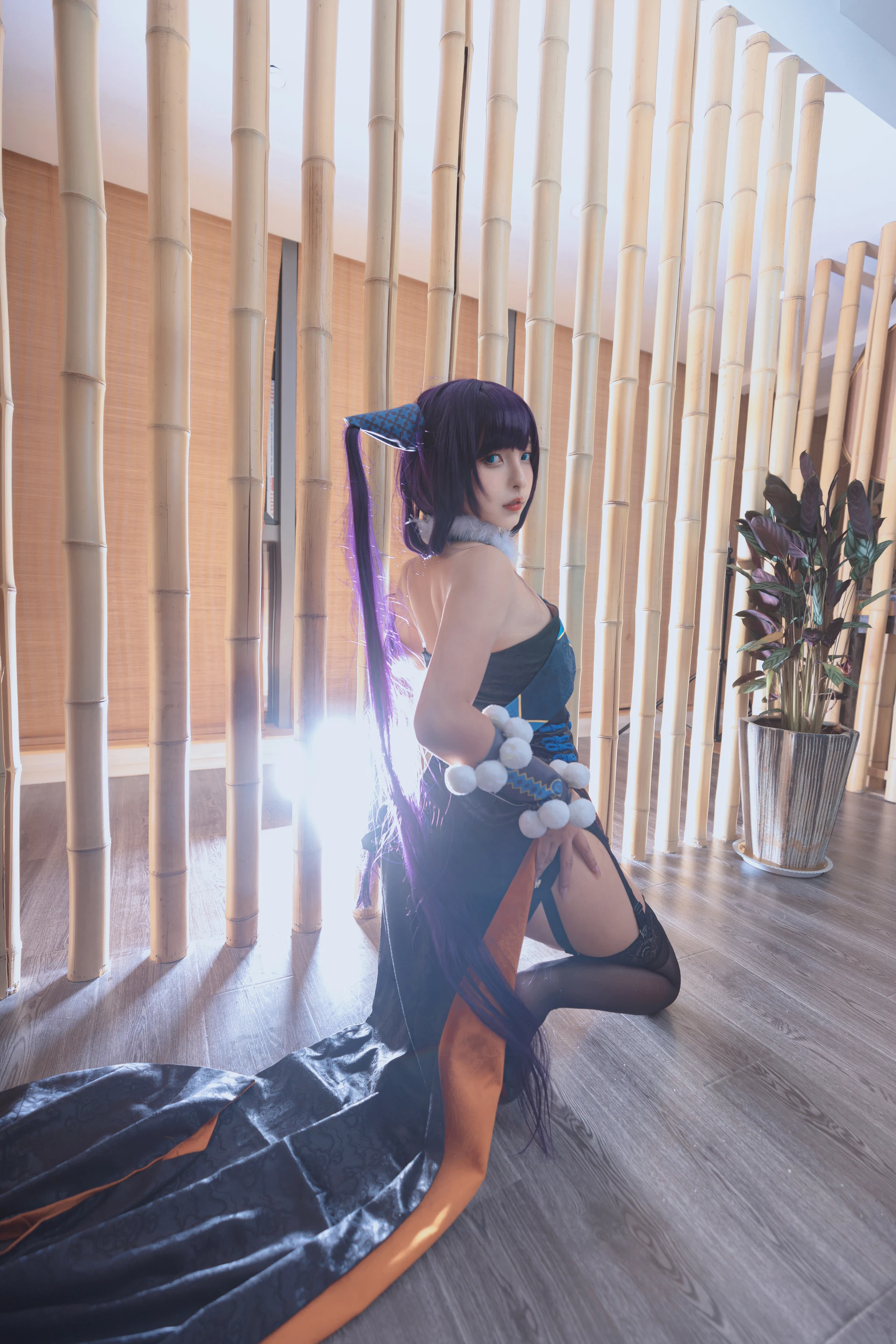 神楽坂真冬 第三季 序号6：《極楽の氷》FGO杨贵妃&企鹅莉莉丝 [150P3V-688MB]内衣, 旗袍, 神楽坂真冬, 美腿, 美足, 黑丝