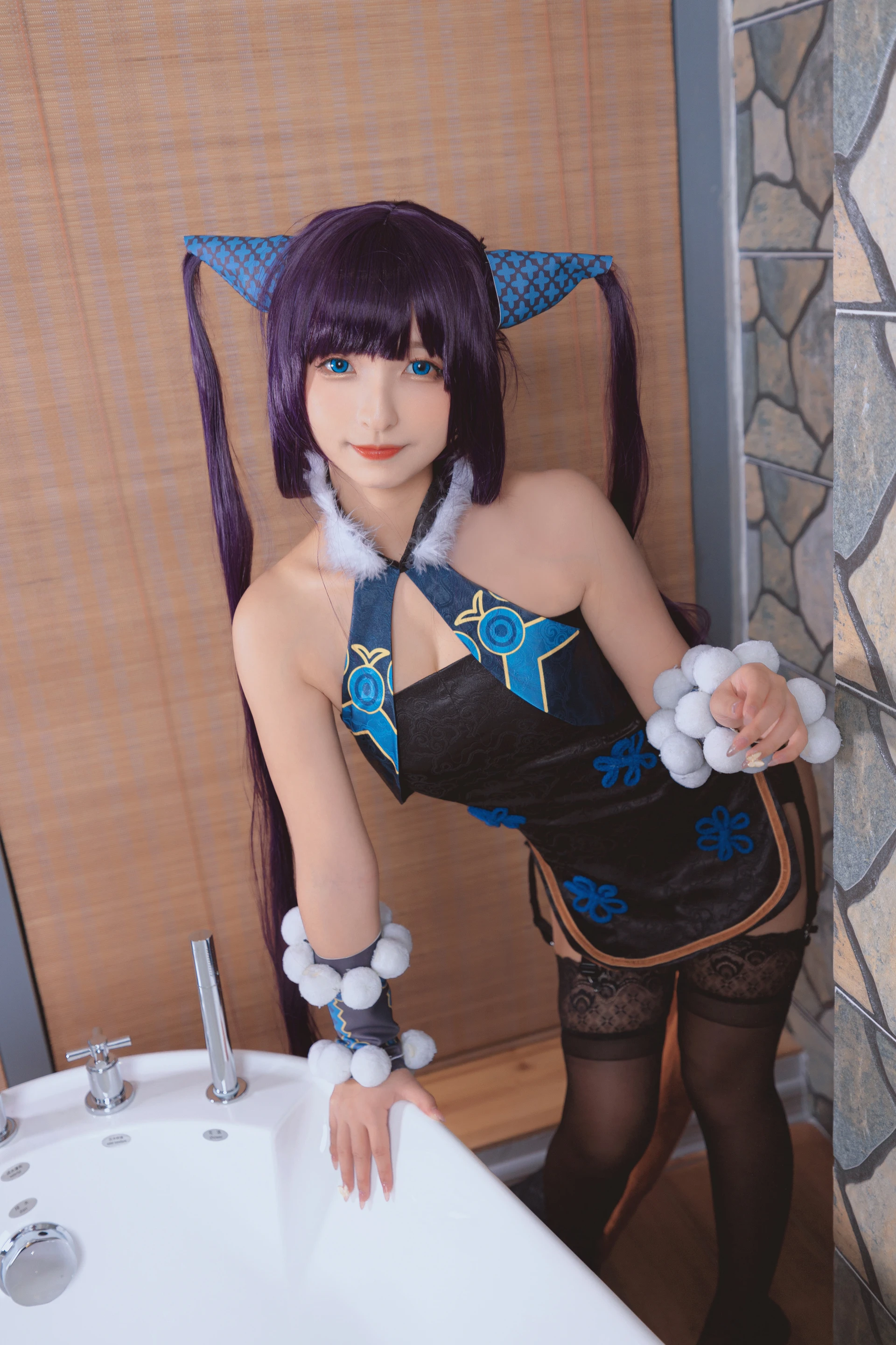 神楽坂真冬 第三季 序号6：《極楽の氷》FGO杨贵妃&企鹅莉莉丝 [150P3V-688MB]内衣, 旗袍, 神楽坂真冬, 美腿, 美足, 黑丝