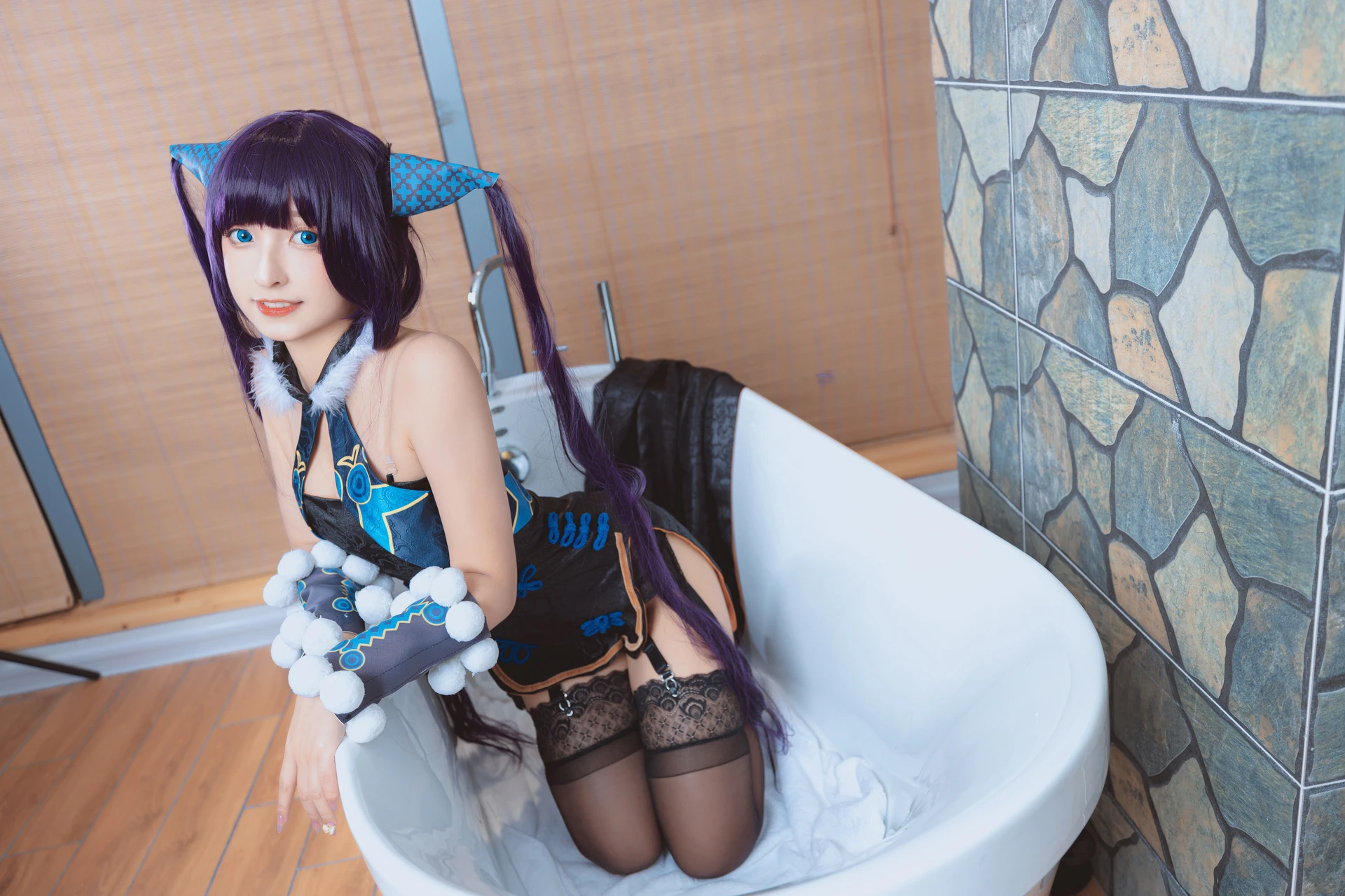 神楽坂真冬 第三季 序号6：《極楽の氷》FGO杨贵妃&企鹅莉莉丝 [150P3V-688MB]内衣, 旗袍, 神楽坂真冬, 美腿, 美足, 黑丝