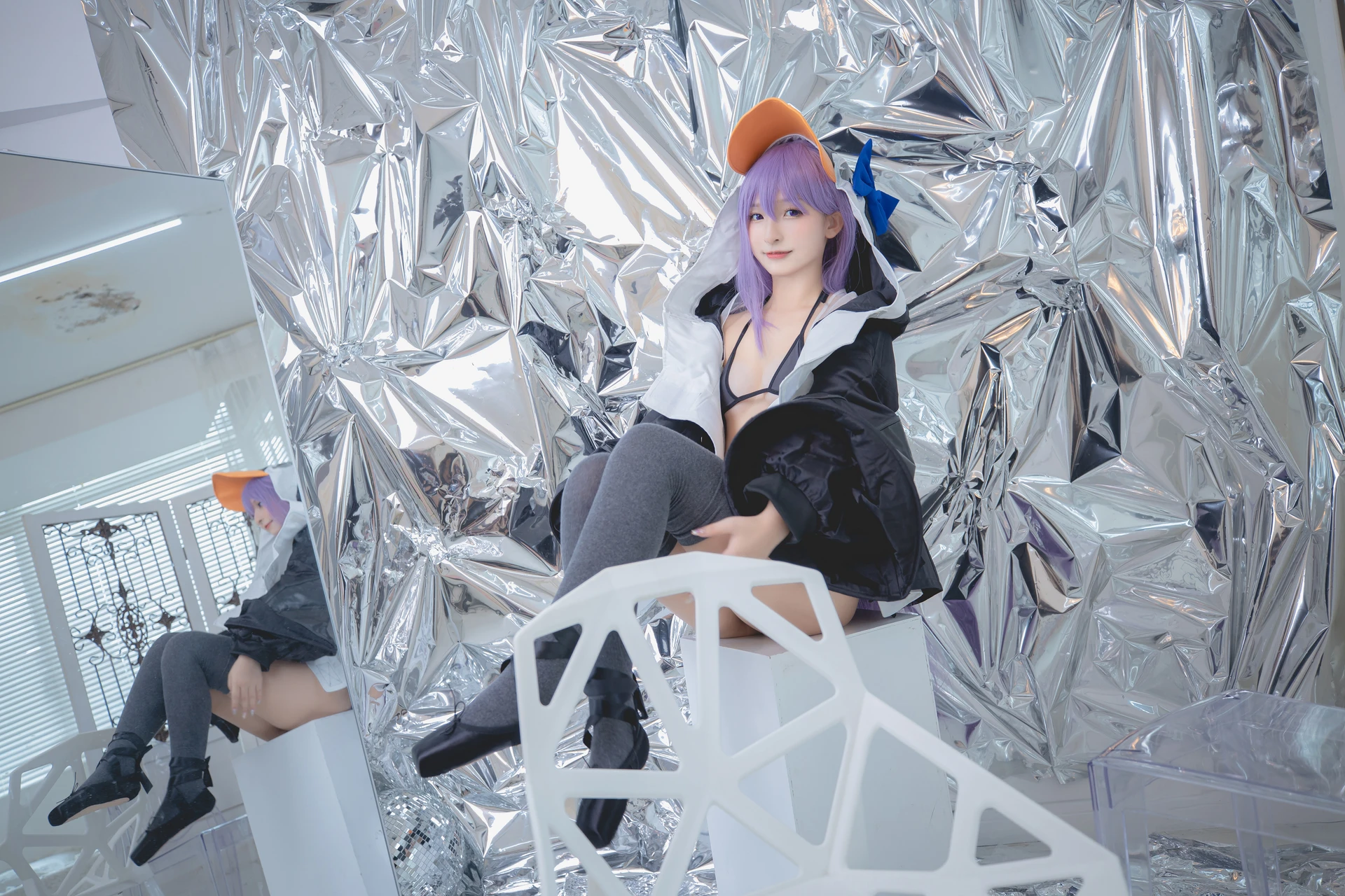 神楽坂真冬 第三季 序号6：《極楽の氷》FGO杨贵妃&企鹅莉莉丝 [150P3V-688MB]内衣, 旗袍, 神楽坂真冬, 美腿, 美足, 黑丝