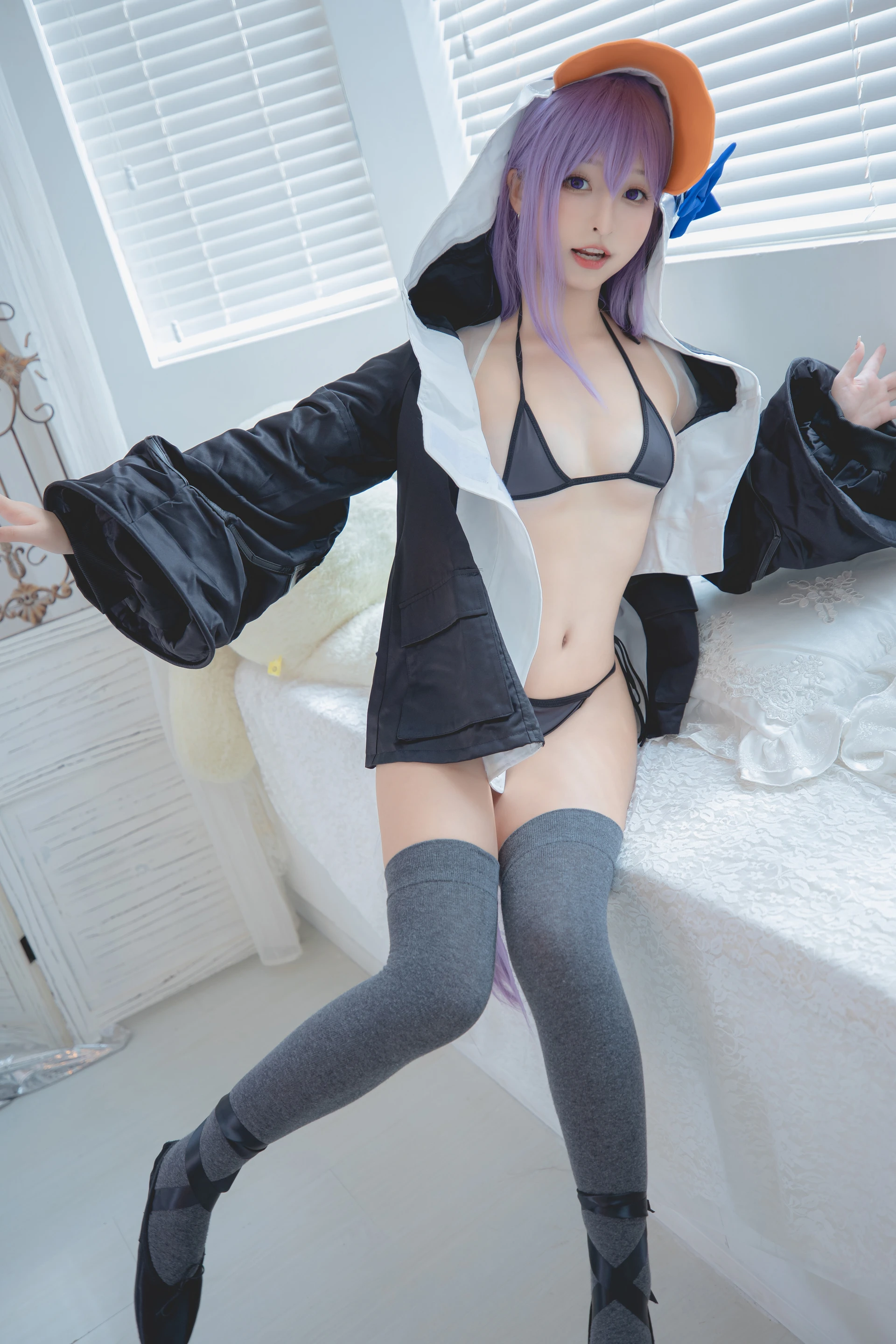 神楽坂真冬 第三季 序号6：《極楽の氷》FGO杨贵妃&企鹅莉莉丝 [150P3V-688MB]内衣, 旗袍, 神楽坂真冬, 美腿, 美足, 黑丝