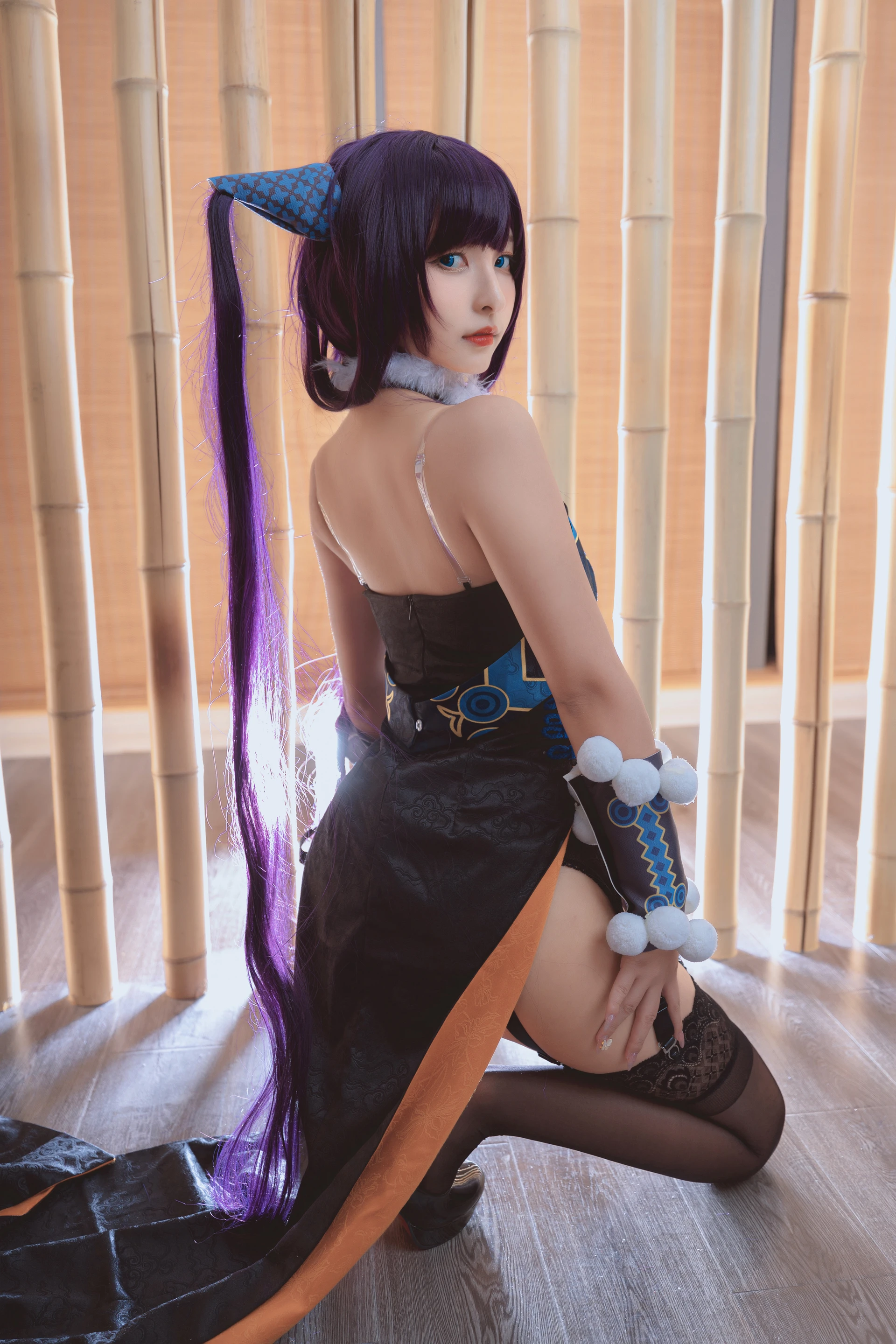 神楽坂真冬 第三季 序号6：《極楽の氷》FGO杨贵妃&企鹅莉莉丝 [150P3V-688MB]内衣, 旗袍, 神楽坂真冬, 美腿, 美足, 黑丝