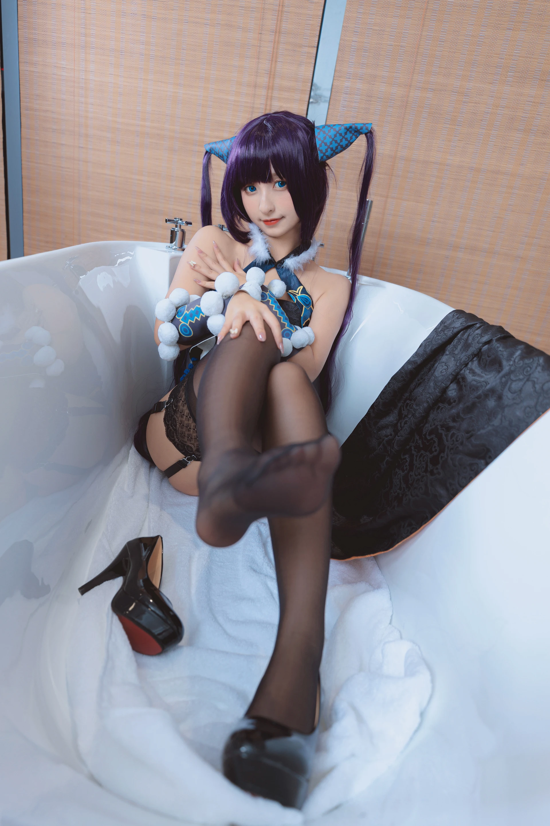 神楽坂真冬 第三季 序号6：《極楽の氷》FGO杨贵妃&企鹅莉莉丝 [150P3V-688MB]内衣, 旗袍, 神楽坂真冬, 美腿, 美足, 黑丝