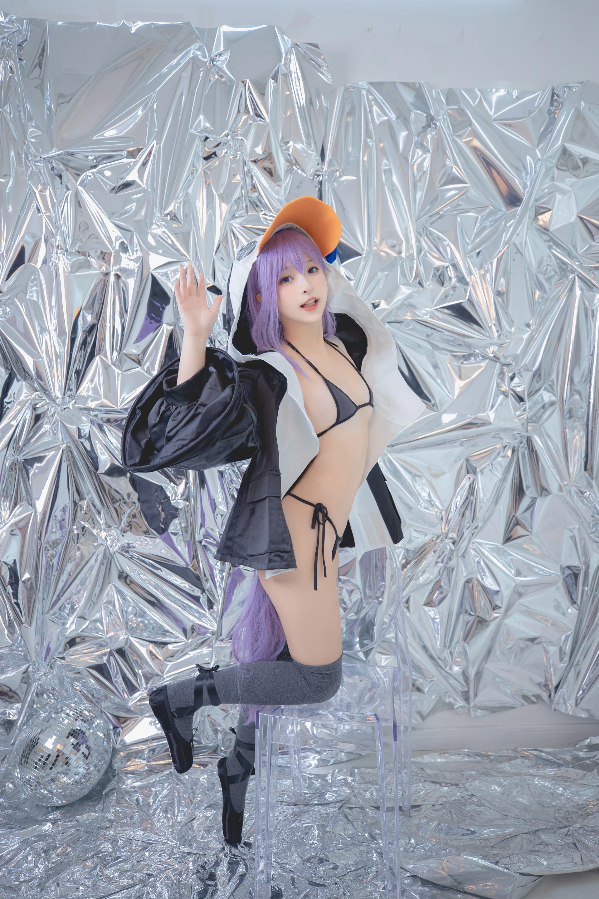 神楽坂真冬 第三季 序号6：《極楽の氷》FGO杨贵妃&企鹅莉莉丝 [150P3V-688MB]内衣, 旗袍, 神楽坂真冬, 美腿, 美足, 黑丝