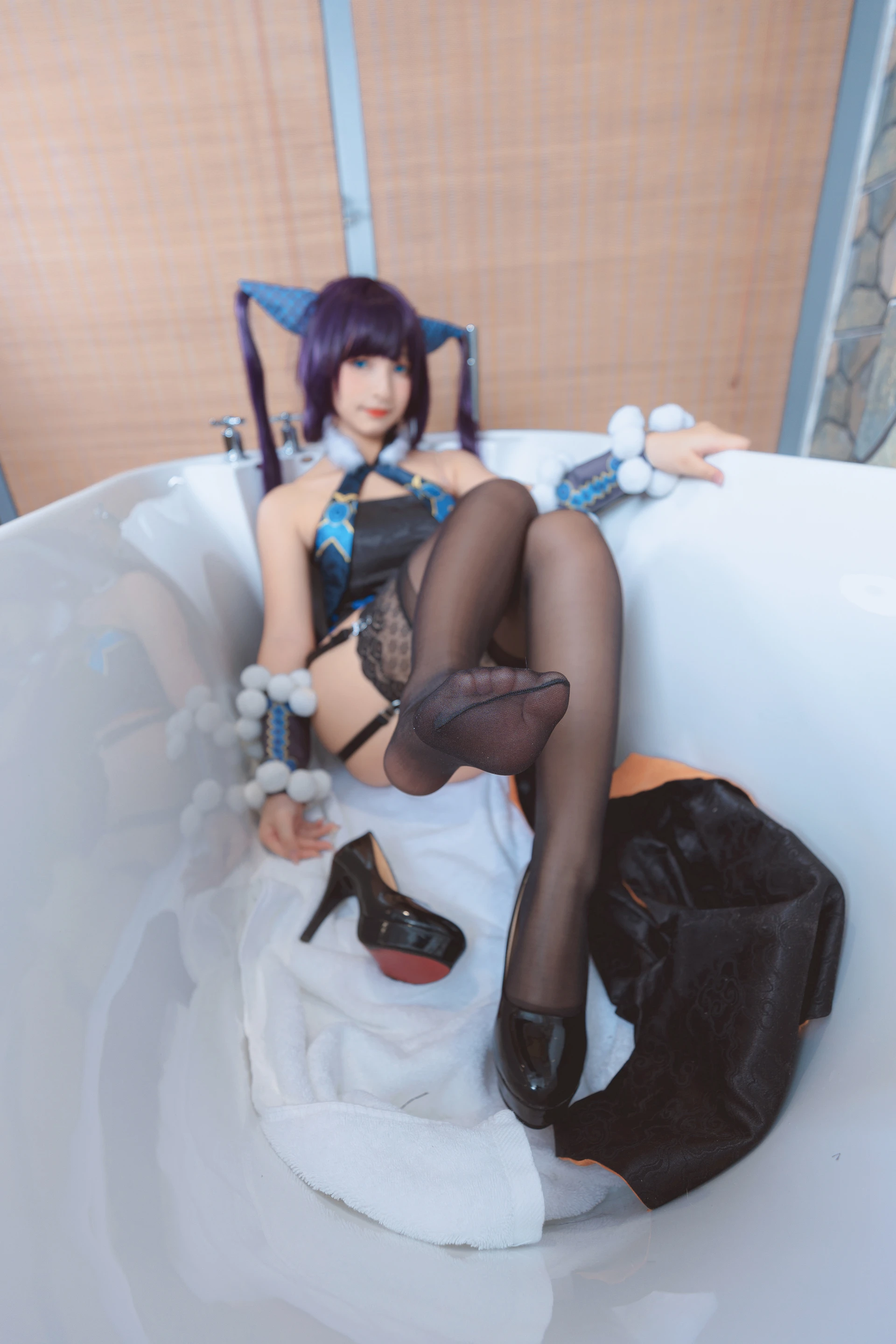 神楽坂真冬 第三季 序号6：《極楽の氷》FGO杨贵妃&企鹅莉莉丝 [150P3V-688MB]内衣, 旗袍, 神楽坂真冬, 美腿, 美足, 黑丝