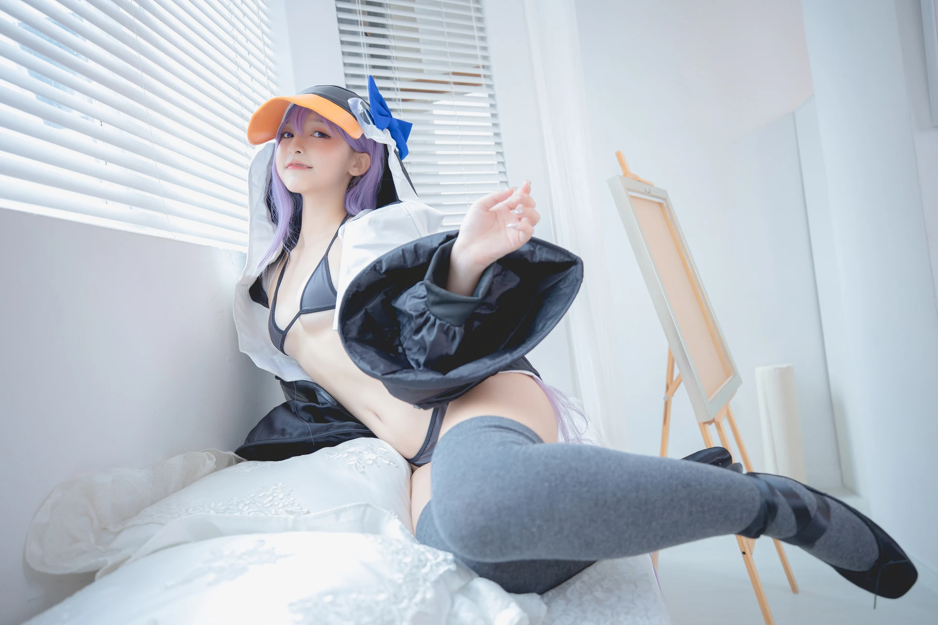 神楽坂真冬 第三季 序号6：《極楽の氷》FGO杨贵妃&企鹅莉莉丝 [150P3V-688MB]内衣, 旗袍, 神楽坂真冬, 美腿, 美足, 黑丝