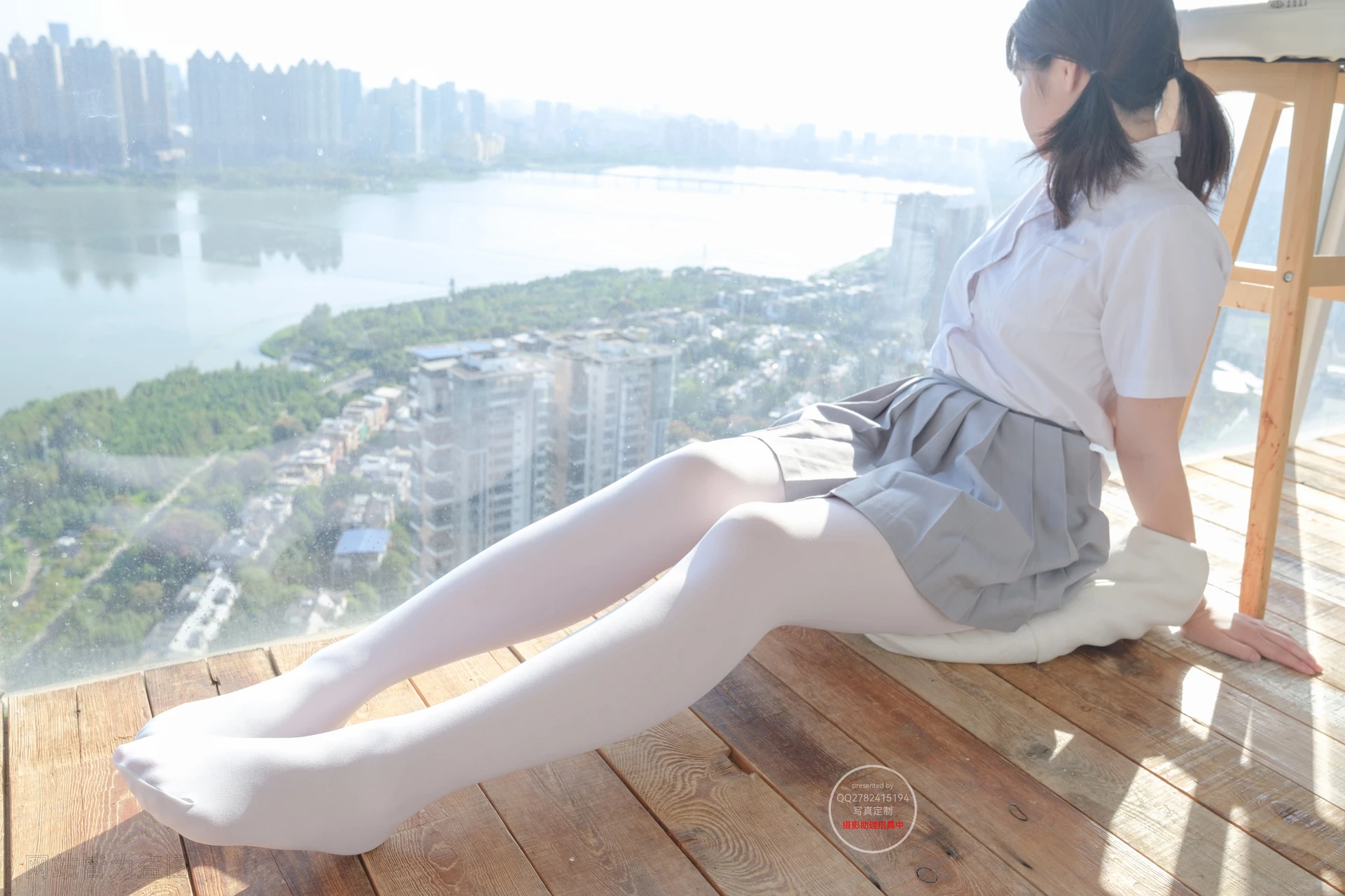 森萝财团 有料-50 双马尾白丝JK制服 5套衣服 [172P-1.37G]JK制服, 双马尾, 有料, 森萝财团, 白丝, 美腿, 美足