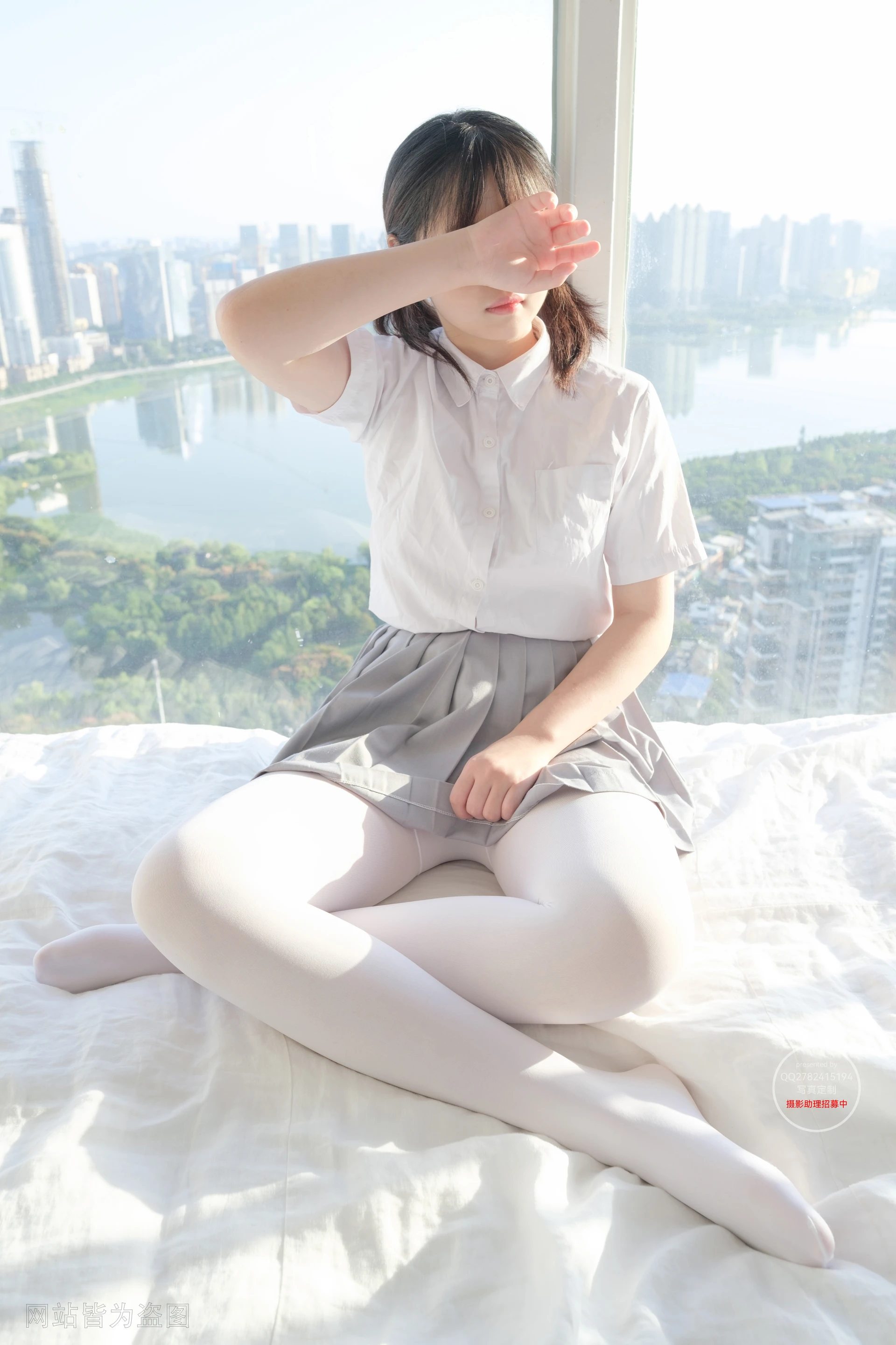 森萝财团 有料-50 双马尾白丝JK制服 5套衣服 [172P-1.37G]JK制服, 双马尾, 有料, 森萝财团, 白丝, 美腿, 美足