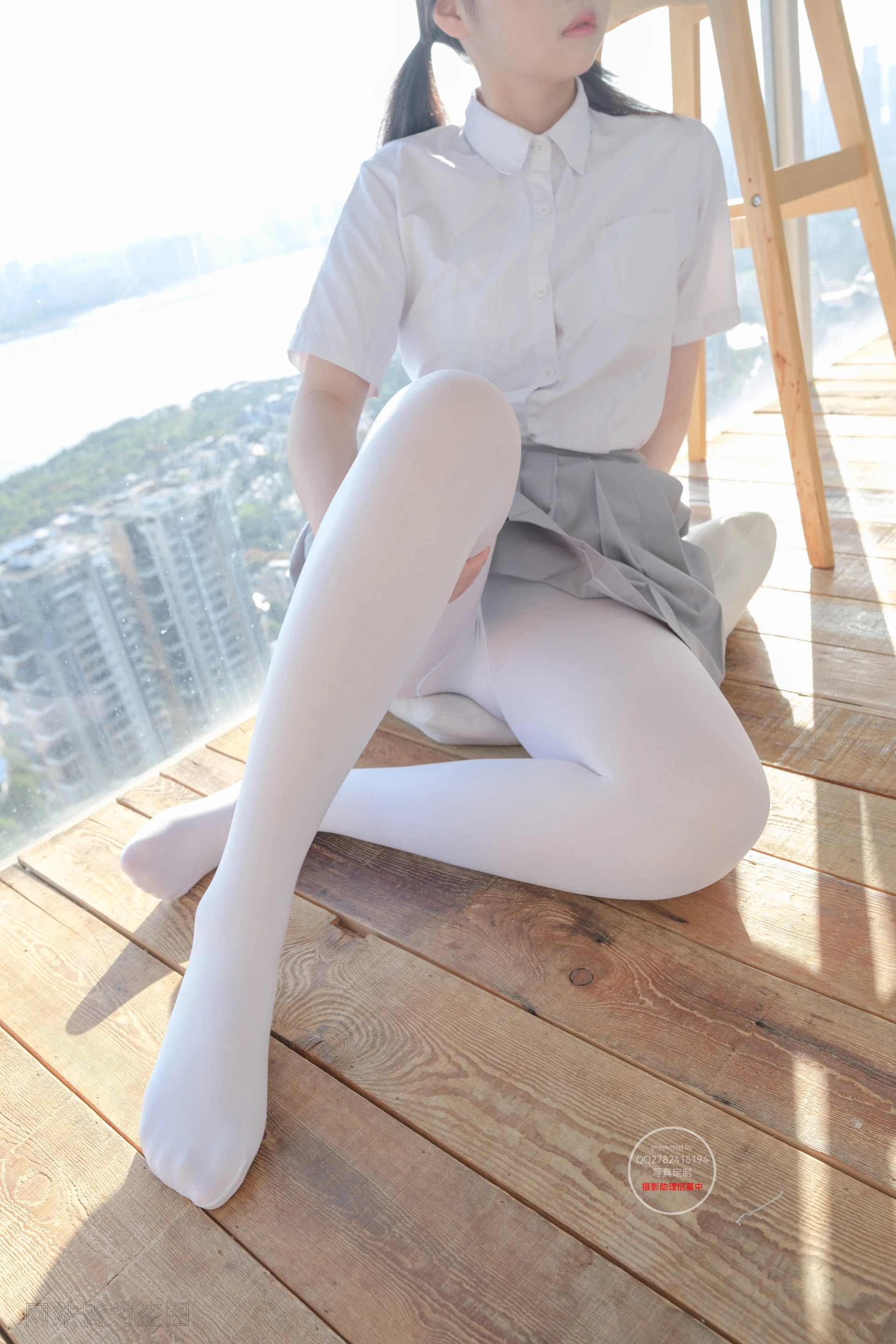 森萝财团 有料-50 双马尾白丝JK制服 5套衣服 [172P-1.37G]JK制服, 双马尾, 有料, 森萝财团, 白丝, 美腿, 美足