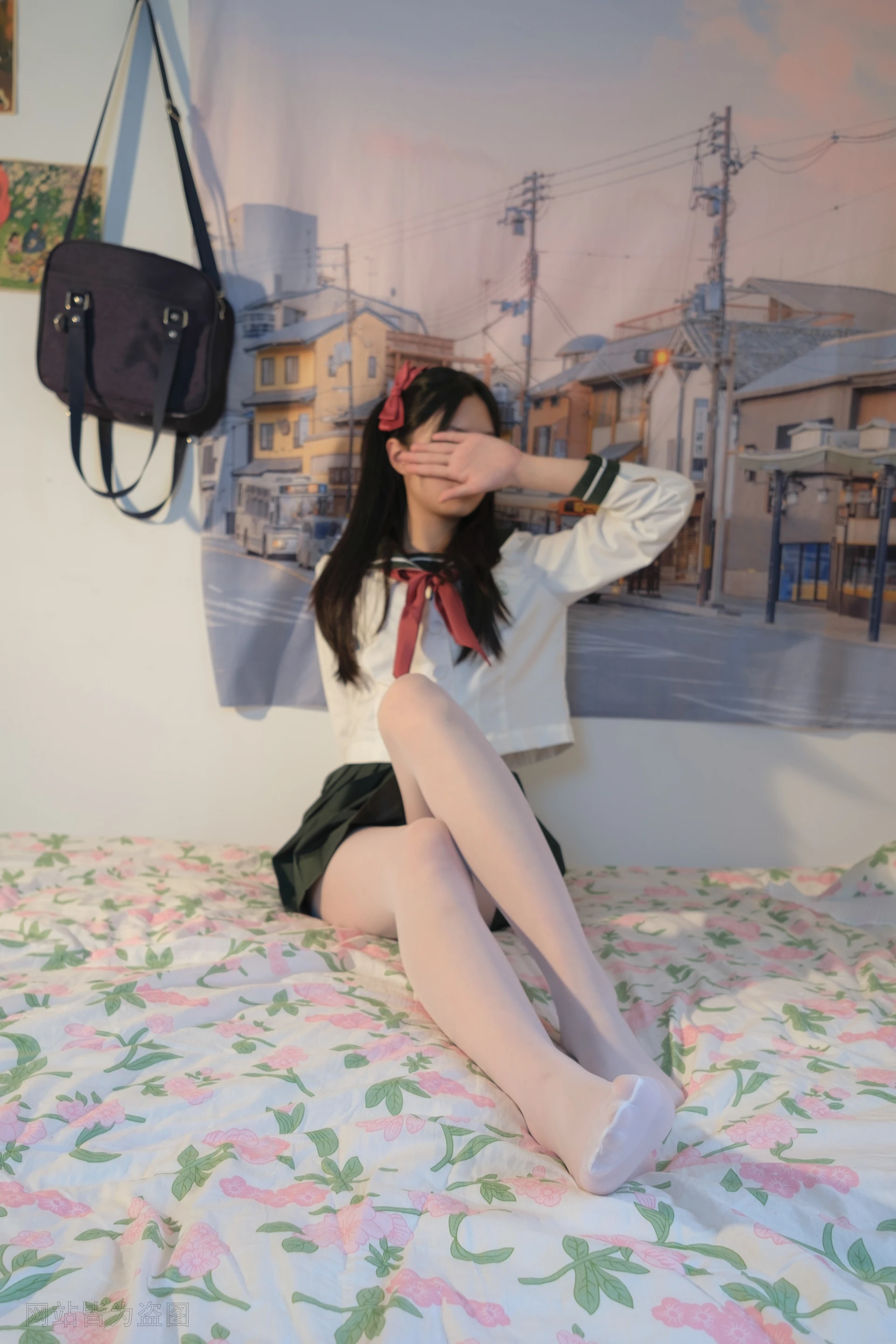 森萝财团 有料-50 双马尾白丝JK制服 5套衣服 [172P-1.37G]JK制服, 双马尾, 有料, 森萝财团, 白丝, 美腿, 美足
