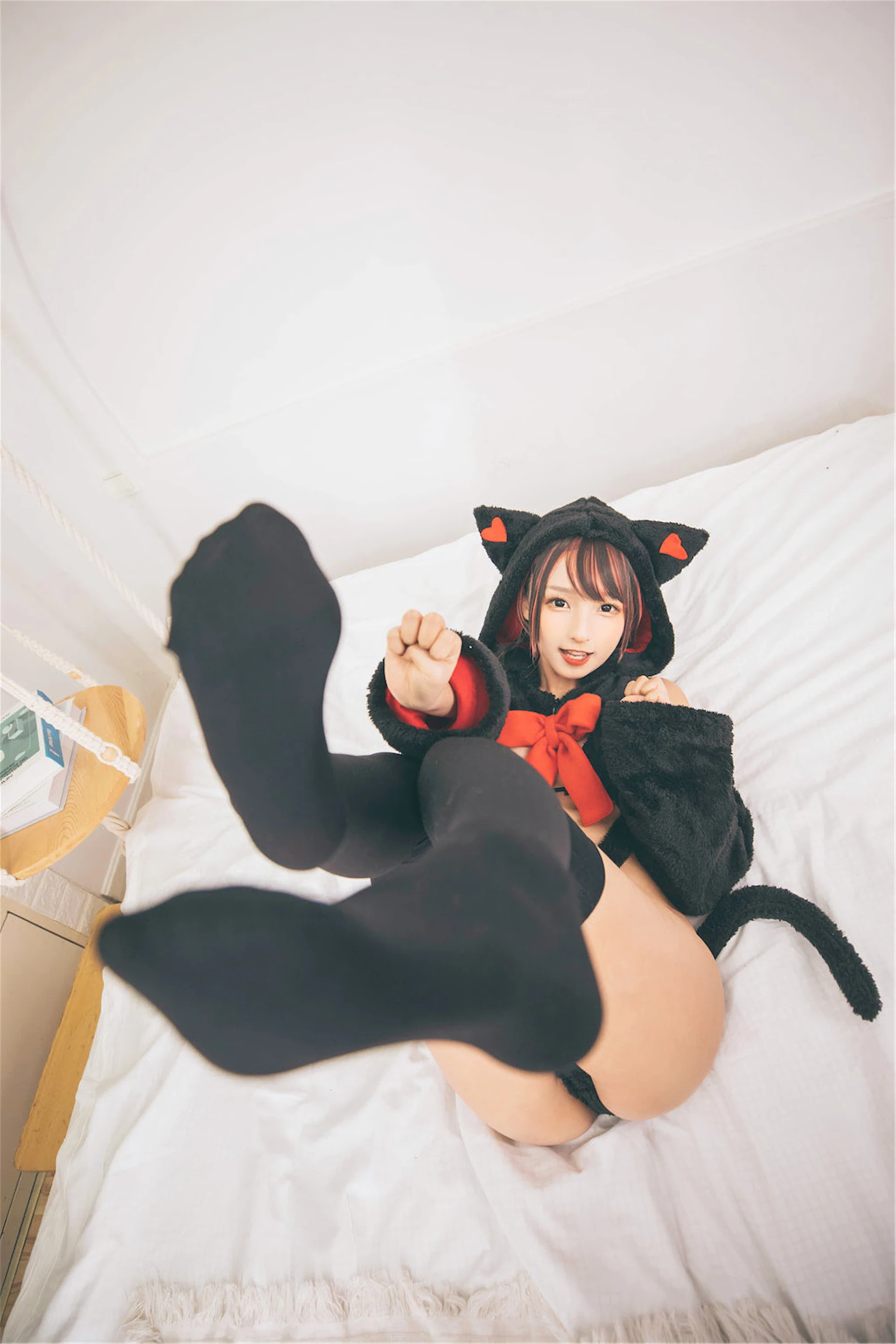 神楽坂真冬 第三季 序号20：《白黒の猫》 [150P2V-1.22GB]内衣, 双马尾, 白丝, 神楽坂真冬, 美腿, 美足, 黑丝