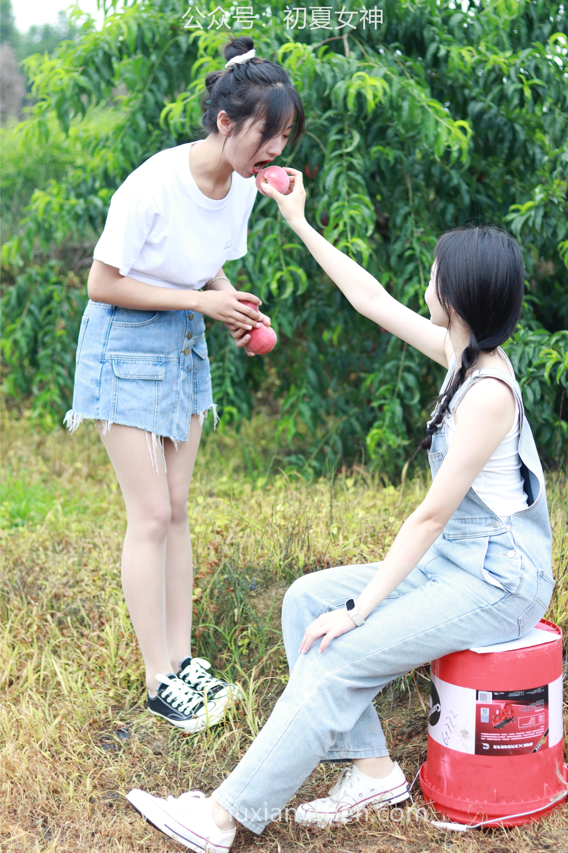 初夏女神 NO.055 双双&点点 桃园姐妹[172P+1V／6.33GB]