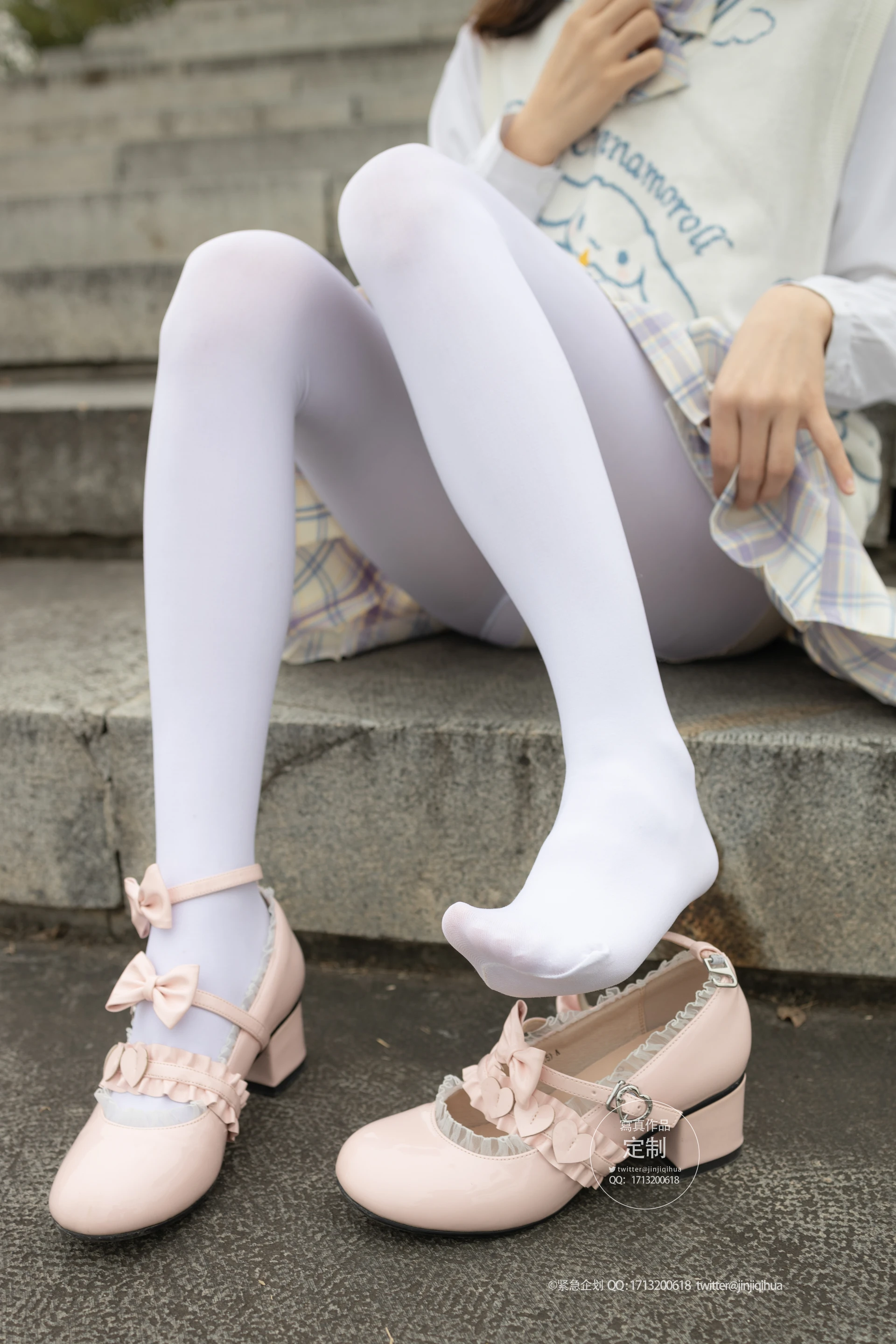 紧急企划 G-003 [70P-859M] 小奶糕MilkyJK, JK制服, 制服, 可爱, 学生装, 小奶糕Milky, 白丝, 紧急企划, 美腿, 美足