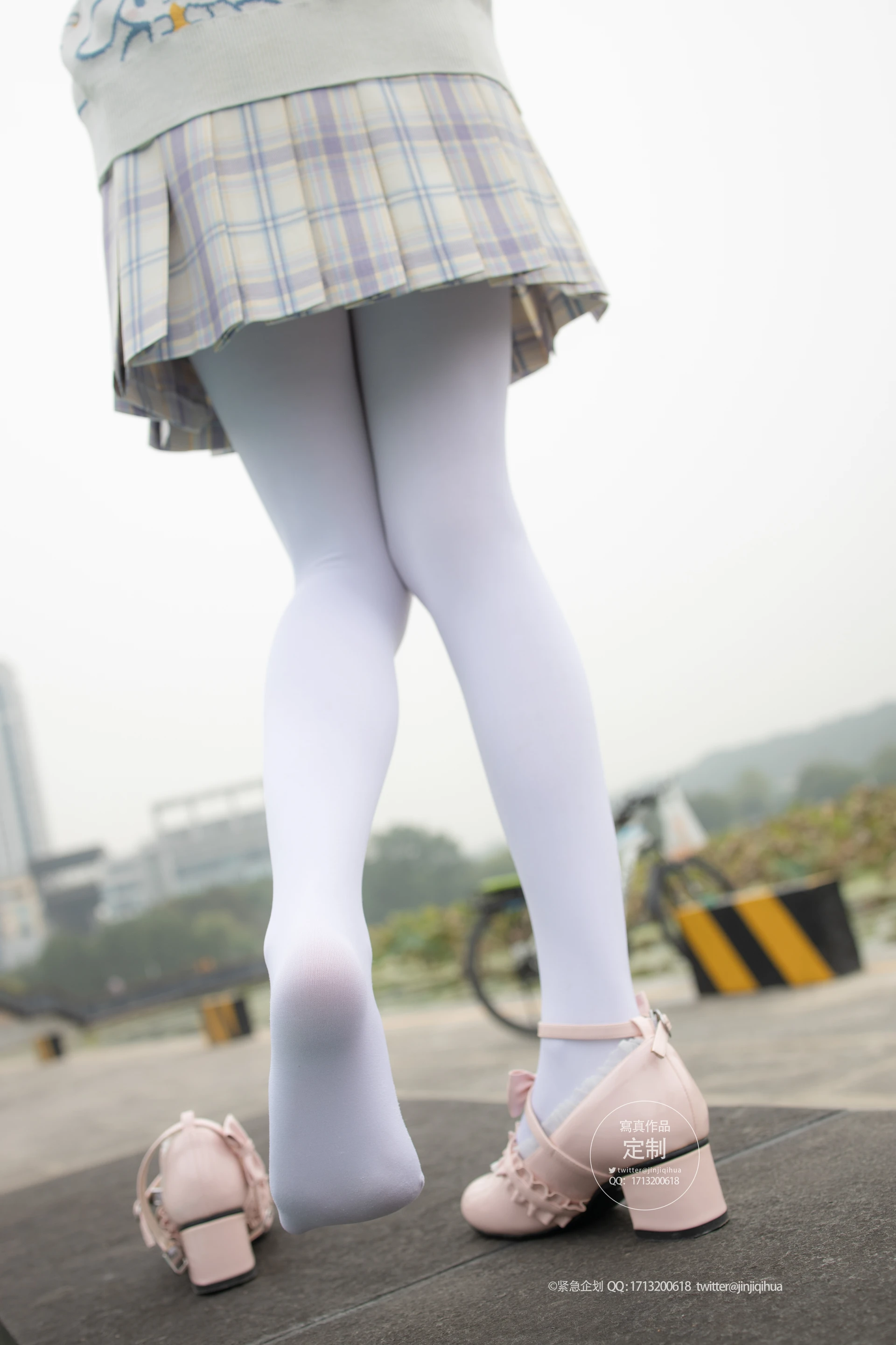 紧急企划 G-003 [70P-859M] 小奶糕MilkyJK, JK制服, 制服, 可爱, 学生装, 小奶糕Milky, 白丝, 紧急企划, 美腿, 美足