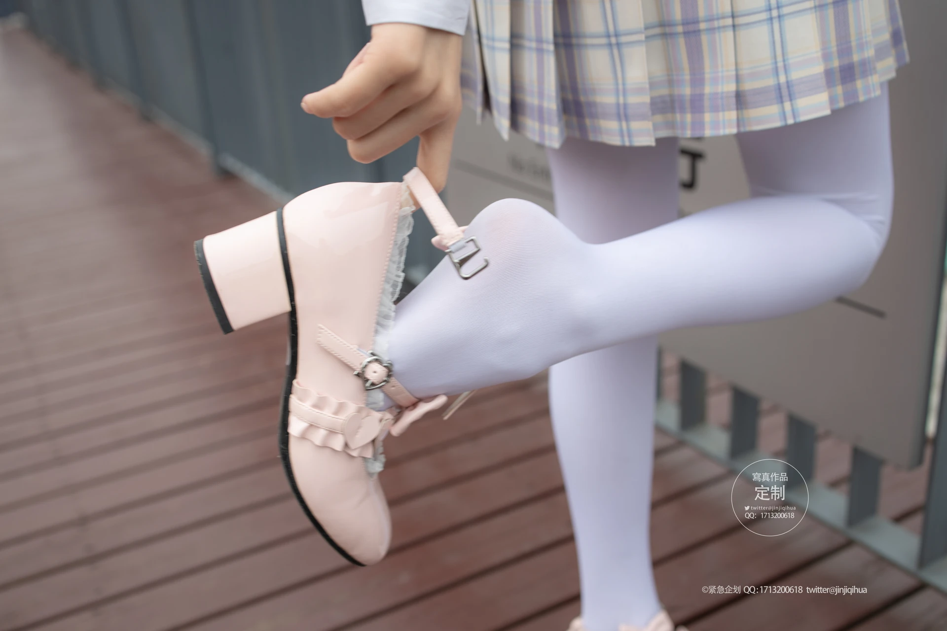 紧急企划 G-003 [70P-859M] 小奶糕MilkyJK, JK制服, 制服, 可爱, 学生装, 小奶糕Milky, 白丝, 紧急企划, 美腿, 美足