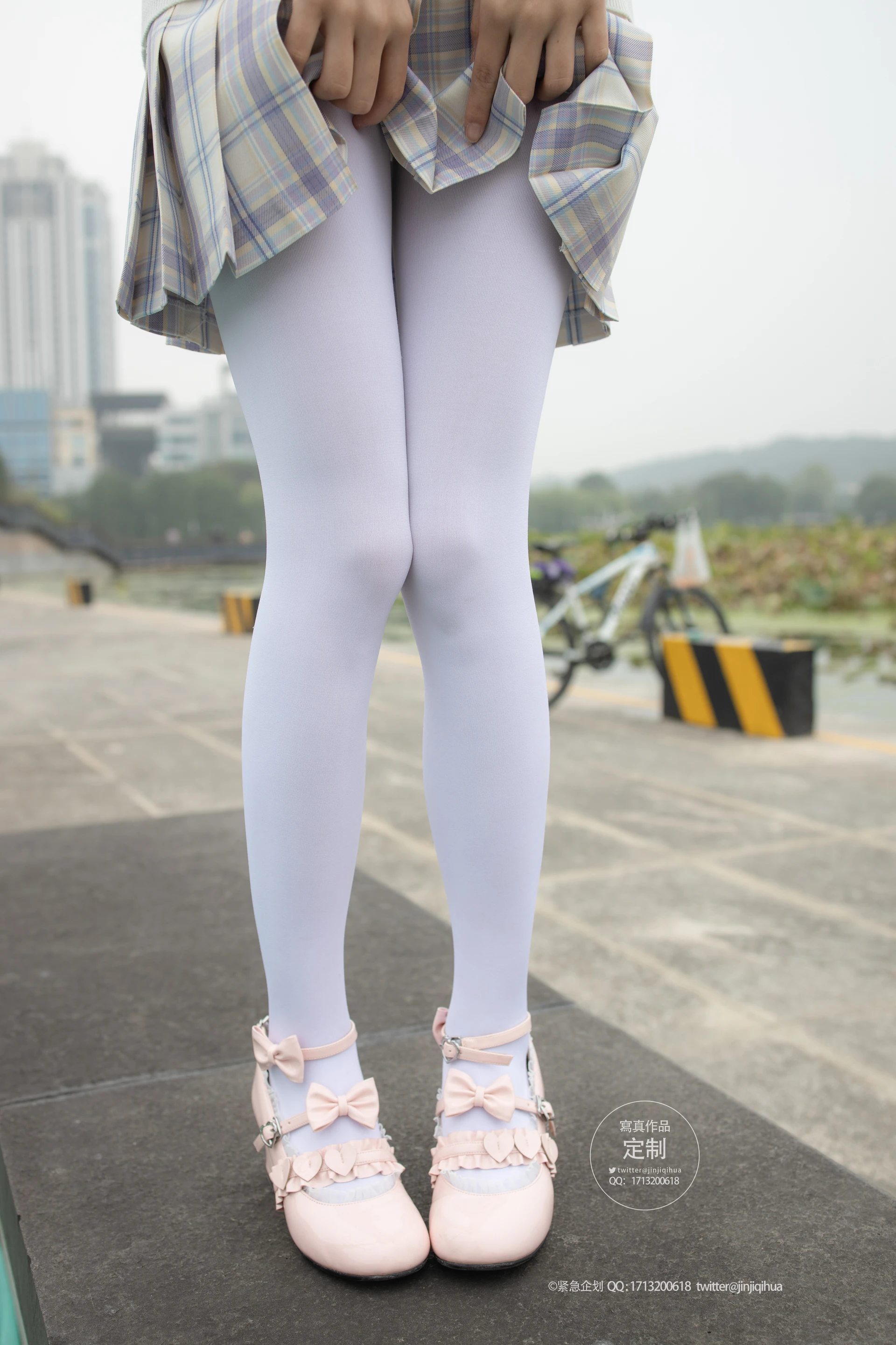 紧急企划 G-003 [70P-859M] 小奶糕MilkyJK, JK制服, 制服, 可爱, 学生装, 小奶糕Milky, 白丝, 紧急企划, 美腿, 美足