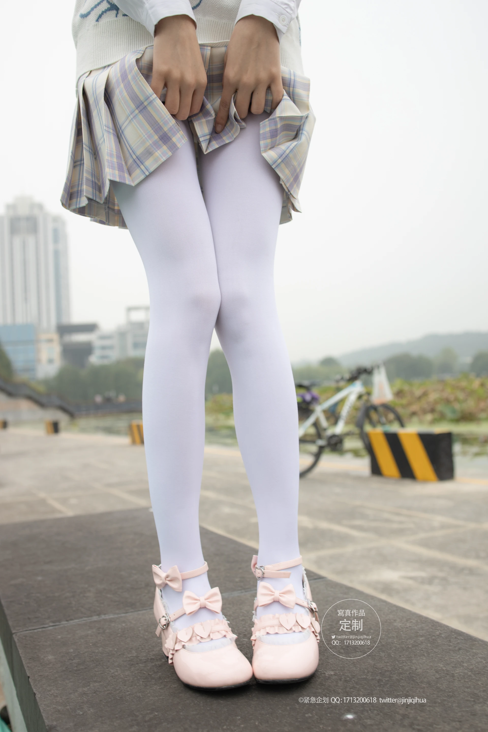 紧急企划 G-003 [70P-859M] 小奶糕MilkyJK, JK制服, 制服, 可爱, 学生装, 小奶糕Milky, 白丝, 紧急企划, 美腿, 美足