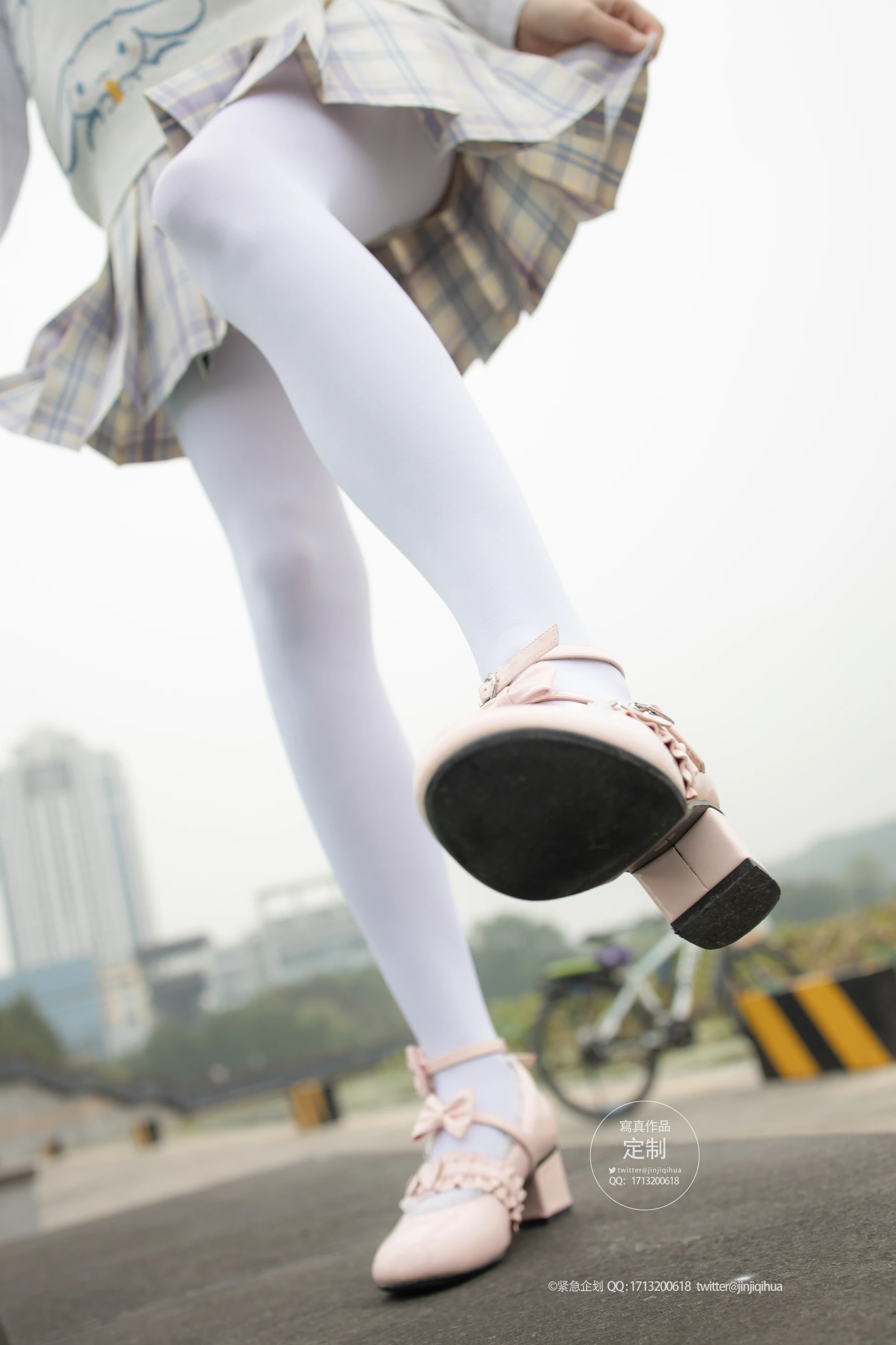 紧急企划 G-003 [70P-859M] 小奶糕MilkyJK, JK制服, 制服, 可爱, 学生装, 小奶糕Milky, 白丝, 紧急企划, 美腿, 美足