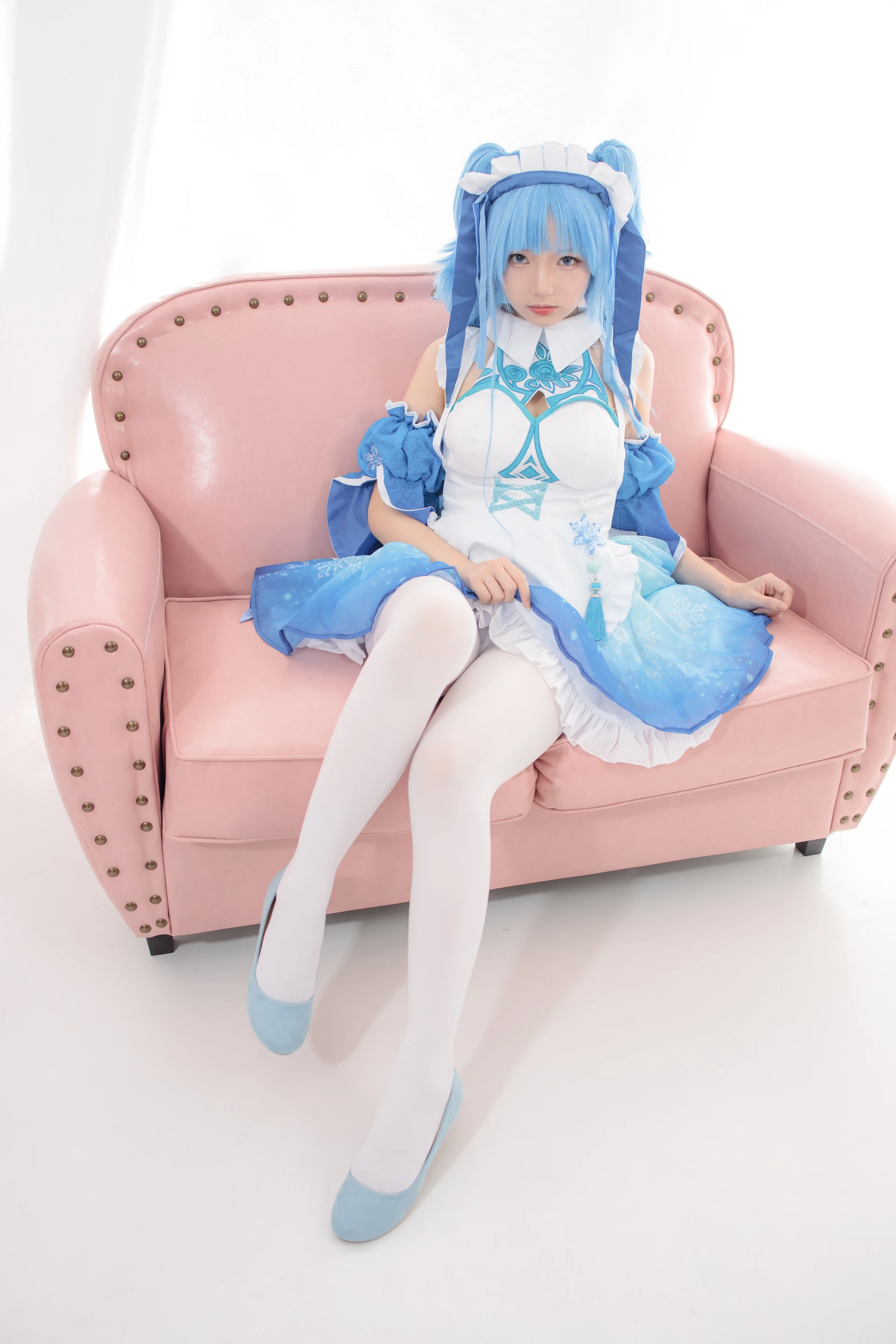 JKFUN-023 [100P1V-2.42G]COS, JKFUN, 森萝财团, 白丝, 美腿, 美足