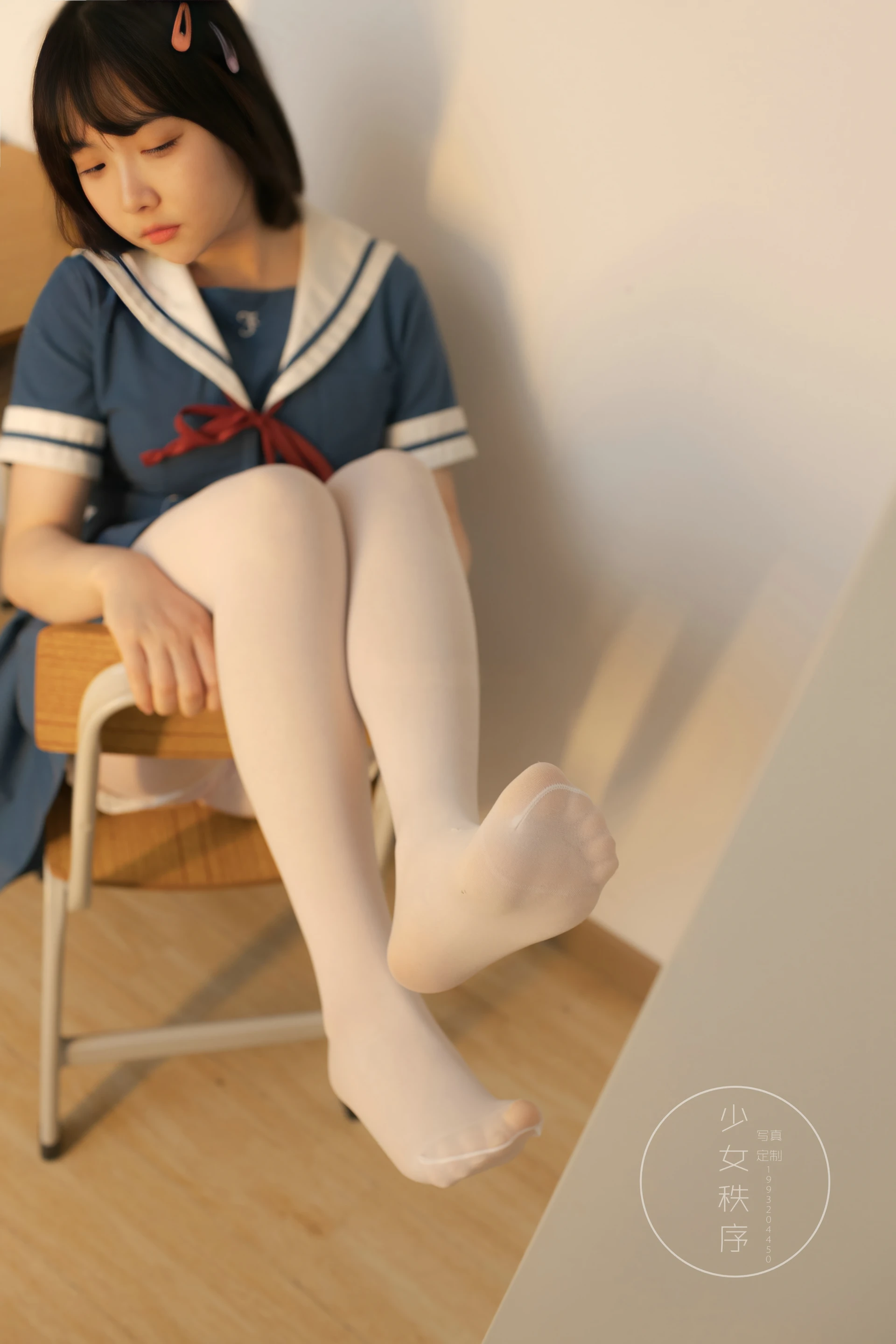 niebu-11少女秩序 内部定制 NO.11 白丝JK制服 [54P-1.16GB]JK制服, 少女秩序, 白丝, 美腿, 美足